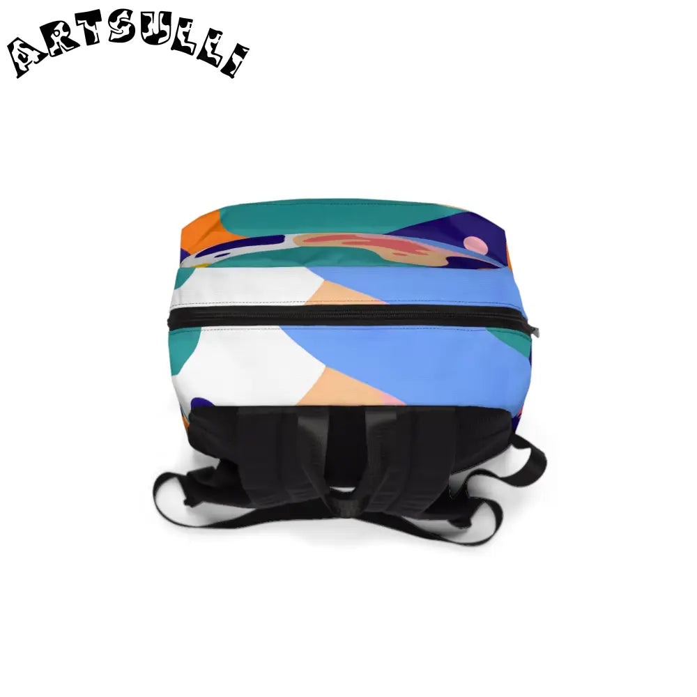 JAKKOUTTHEBXX Colorful Abstract Backpack for All-Day Carrying Comfort 2025