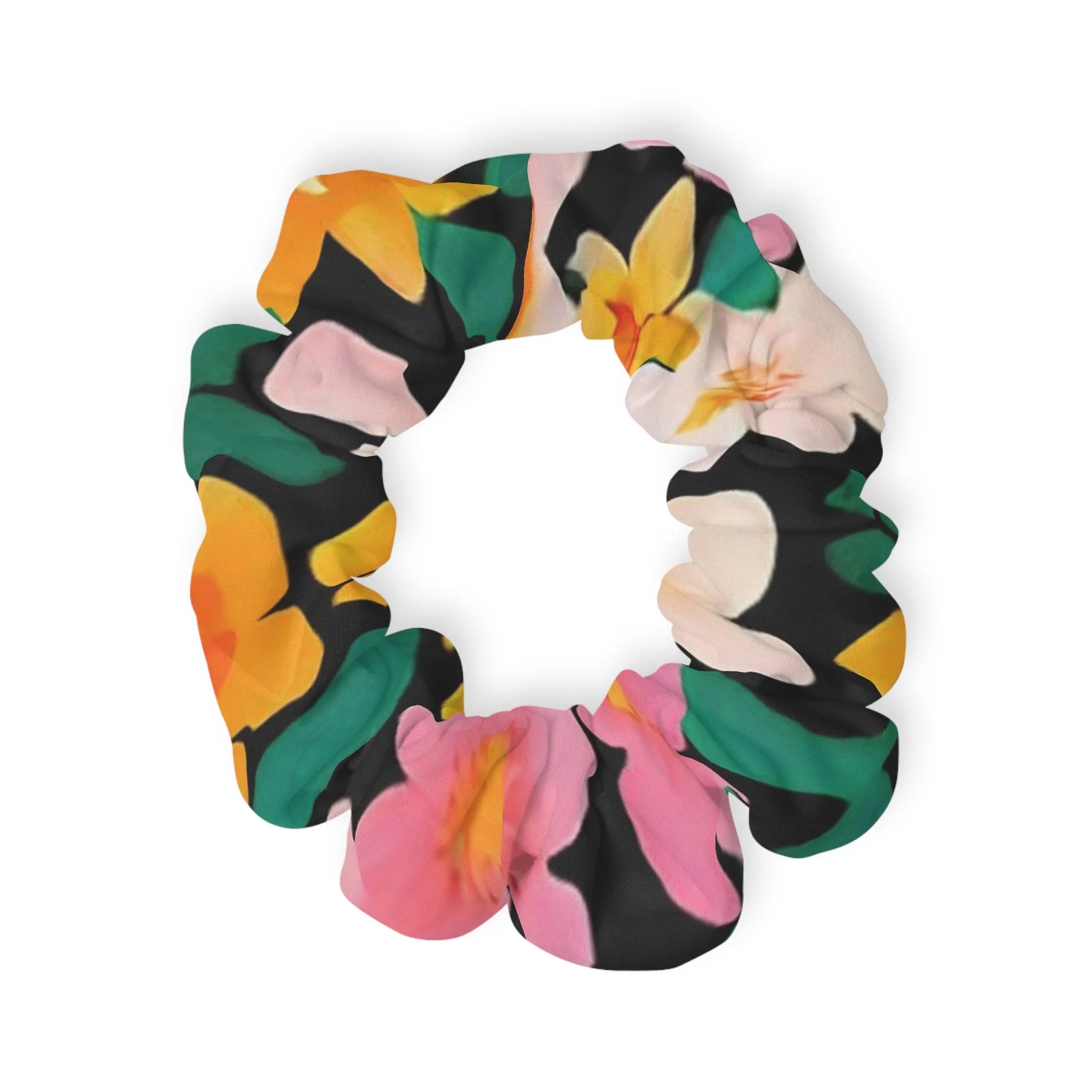 JAKKOUTTHEBXX Colorful Abstract Floral Scrunchie 2025
