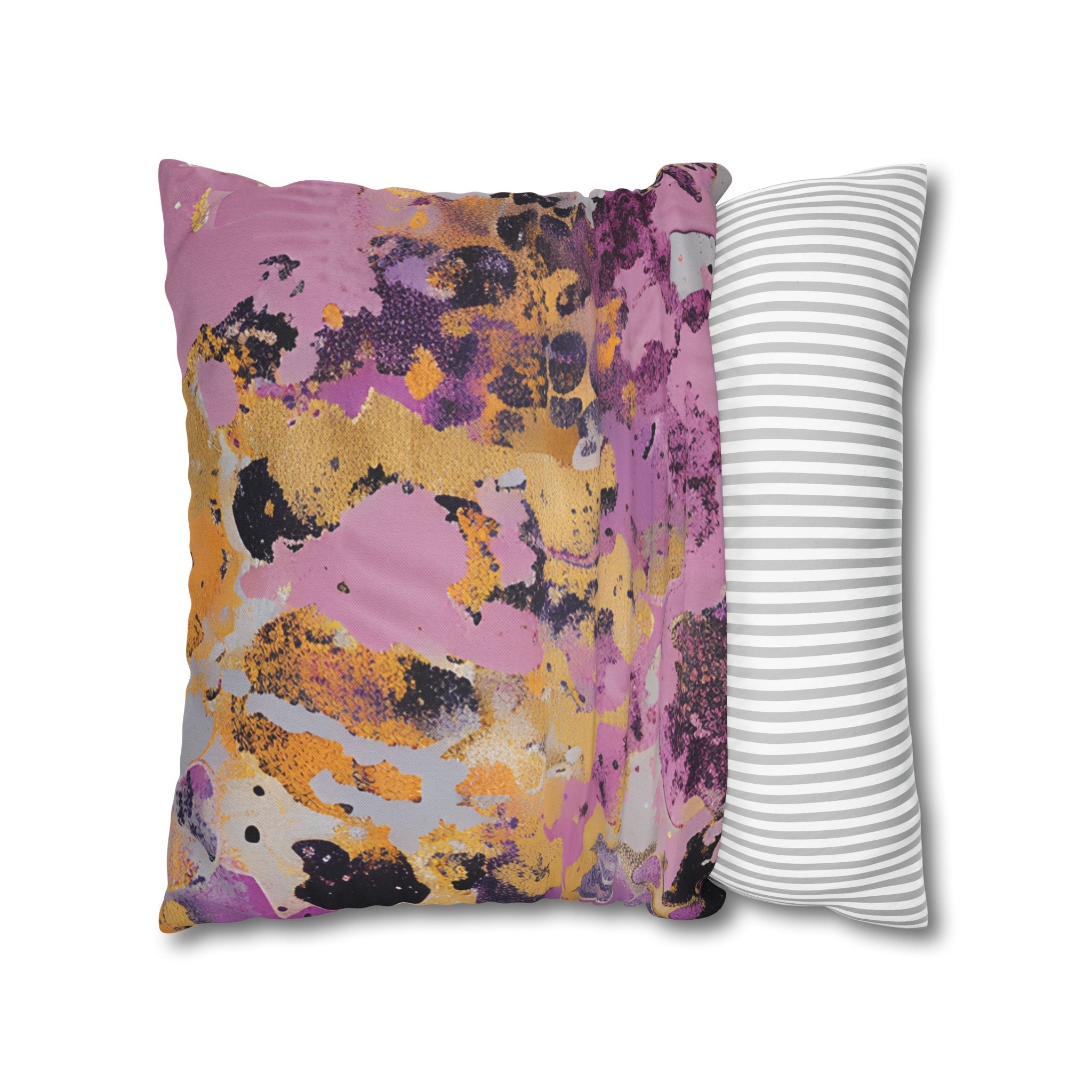 Colorful Abstract Leopard Throw Pillow, Artsulli - Art is Long, Life is Short, Home Decor, , , , , , , 