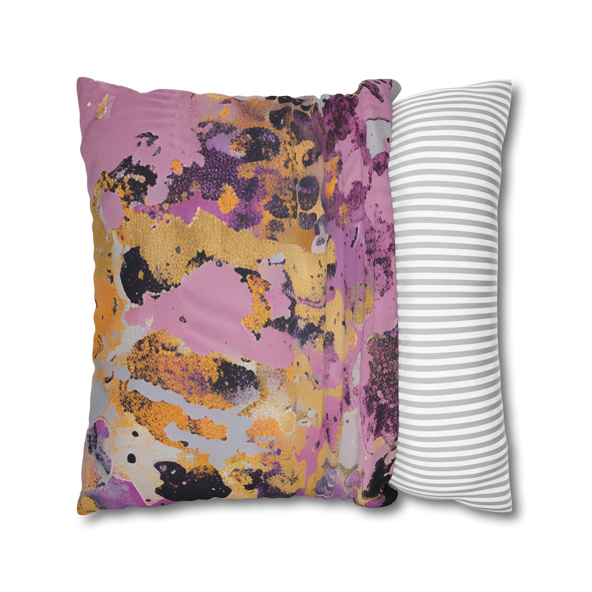 Colorful Abstract Leopard Throw Pillow, Artsulli - Art is Long, Life is Short, Home Decor, , , , , , , 