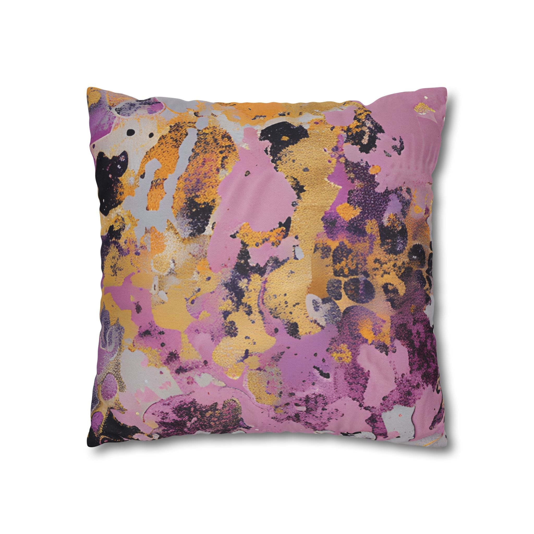 Colorful Abstract Leopard Throw Pillow, Artsulli - Art is Long, Life is Short, Home Decor, , , , , , , 