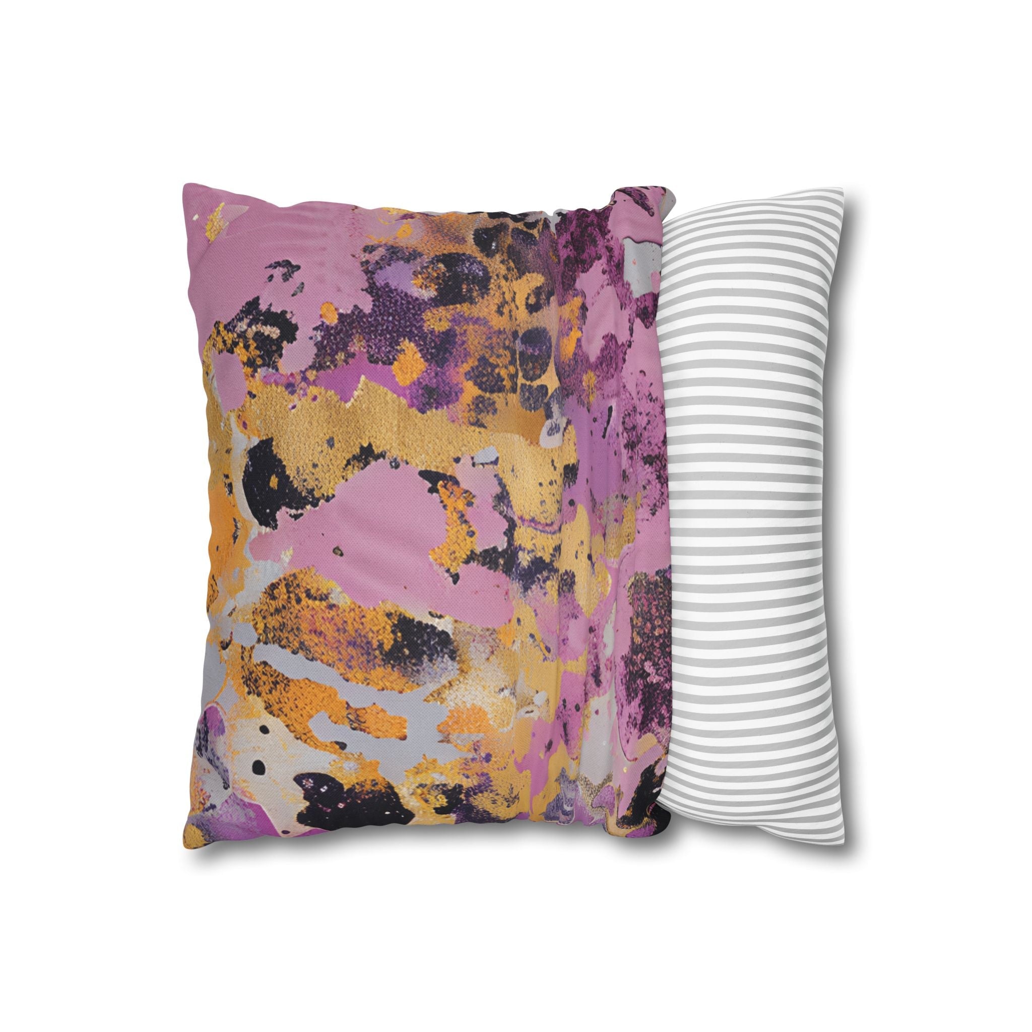 Colorful Abstract Leopard Throw Pillow, Artsulli - Art is Long, Life is Short, Home Decor, , , , , , , 