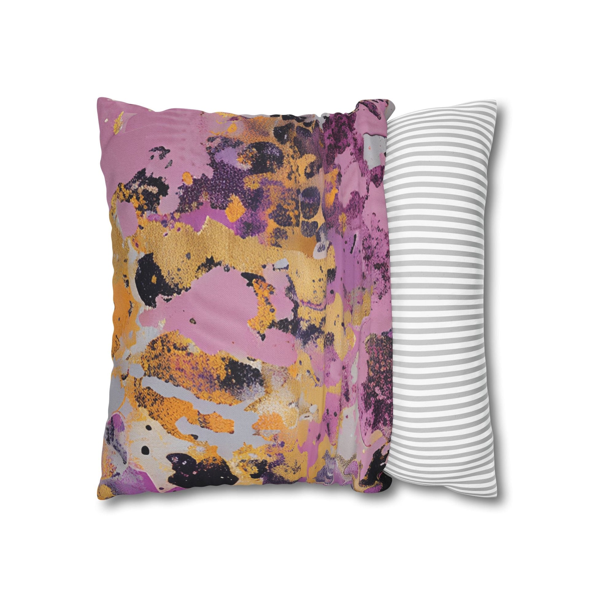 Colorful Abstract Leopard Throw Pillow, Artsulli - Art is Long, Life is Short, Home Decor, , , , , , , 