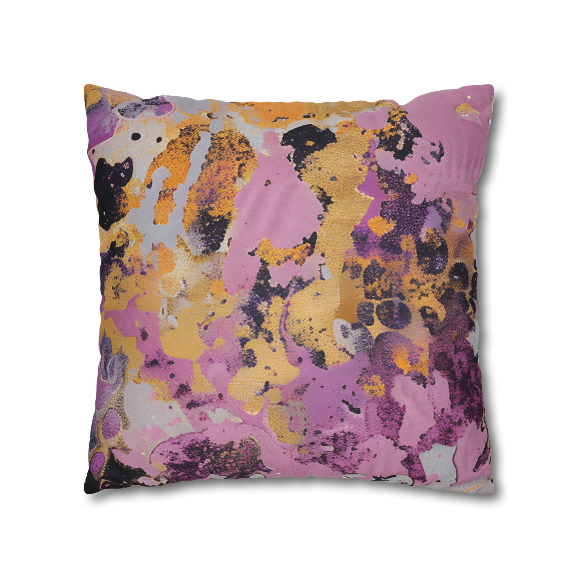 Colorful Abstract Leopard Throw Pillow, Artsulli - Art is Long, Life is Short, Home Decor, , , , , , , 