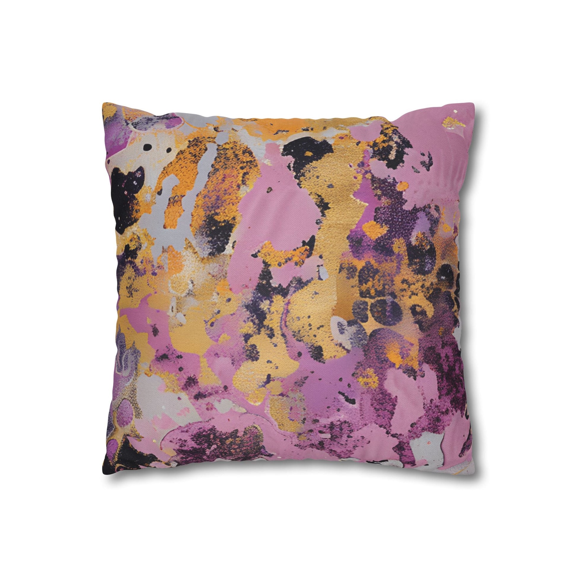 Colorful Abstract Leopard Throw Pillow, Artsulli - Art is Long, Life is Short, Home Decor, , , , , , , 