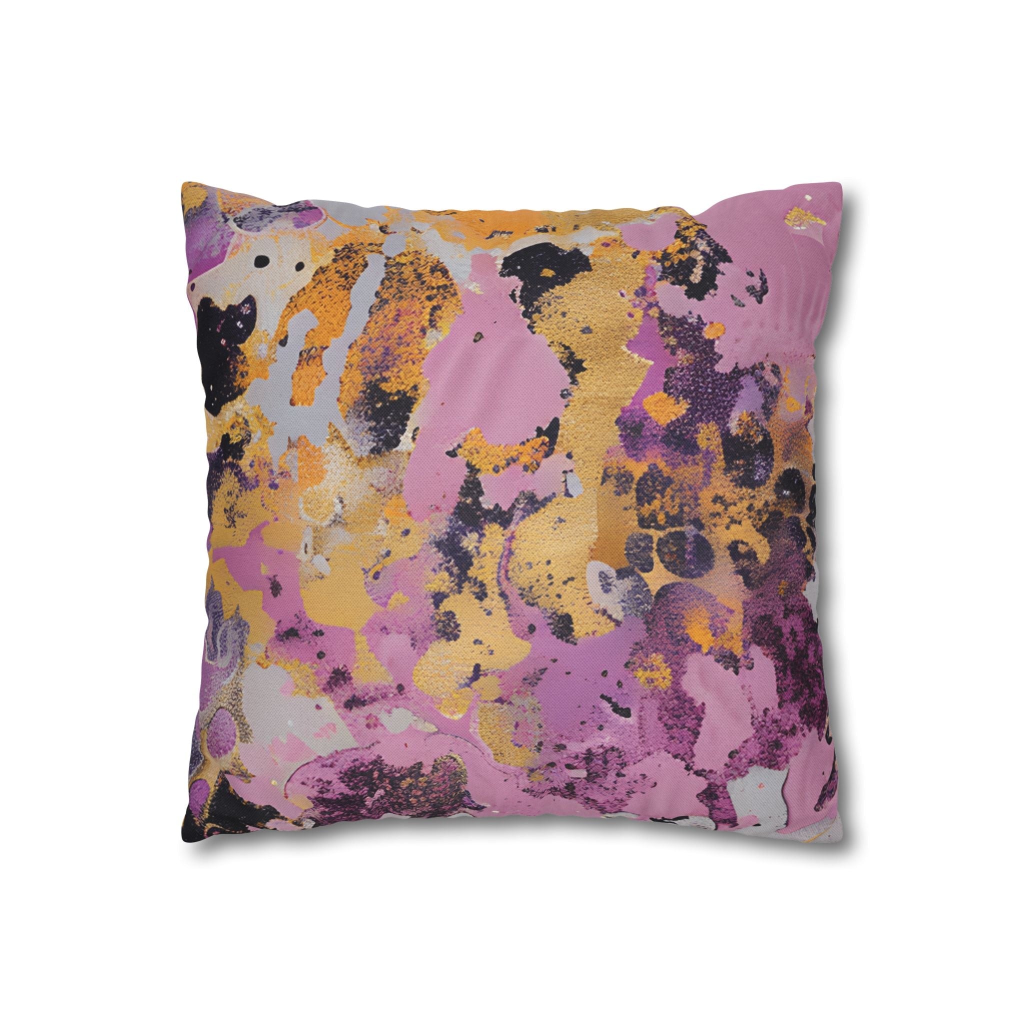Colorful Abstract Leopard Throw Pillow, Artsulli - Art is Long, Life is Short, Home Decor, , , , , , , 