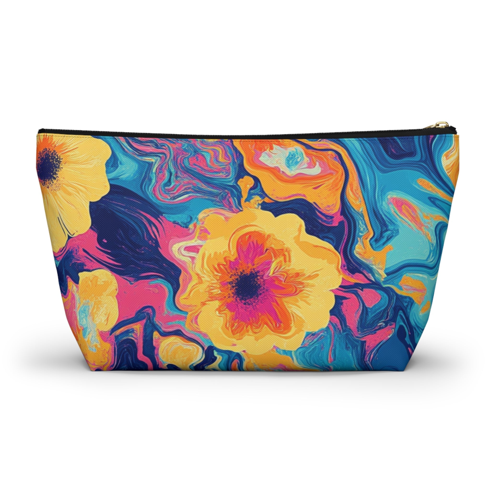 Colorful Abstract Marble Pouch, Artsulli - Art is Long, Life is Short, Bags, , , , , , , 