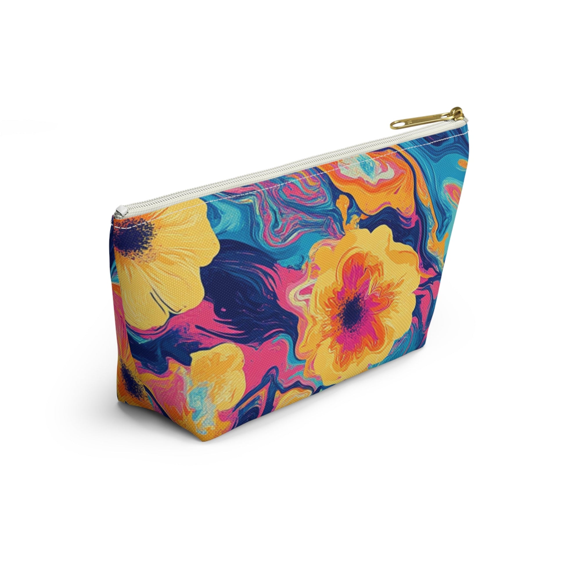 Colorful Abstract Marble Pouch, Artsulli - Art is Long, Life is Short, Bags, , , , , , , 