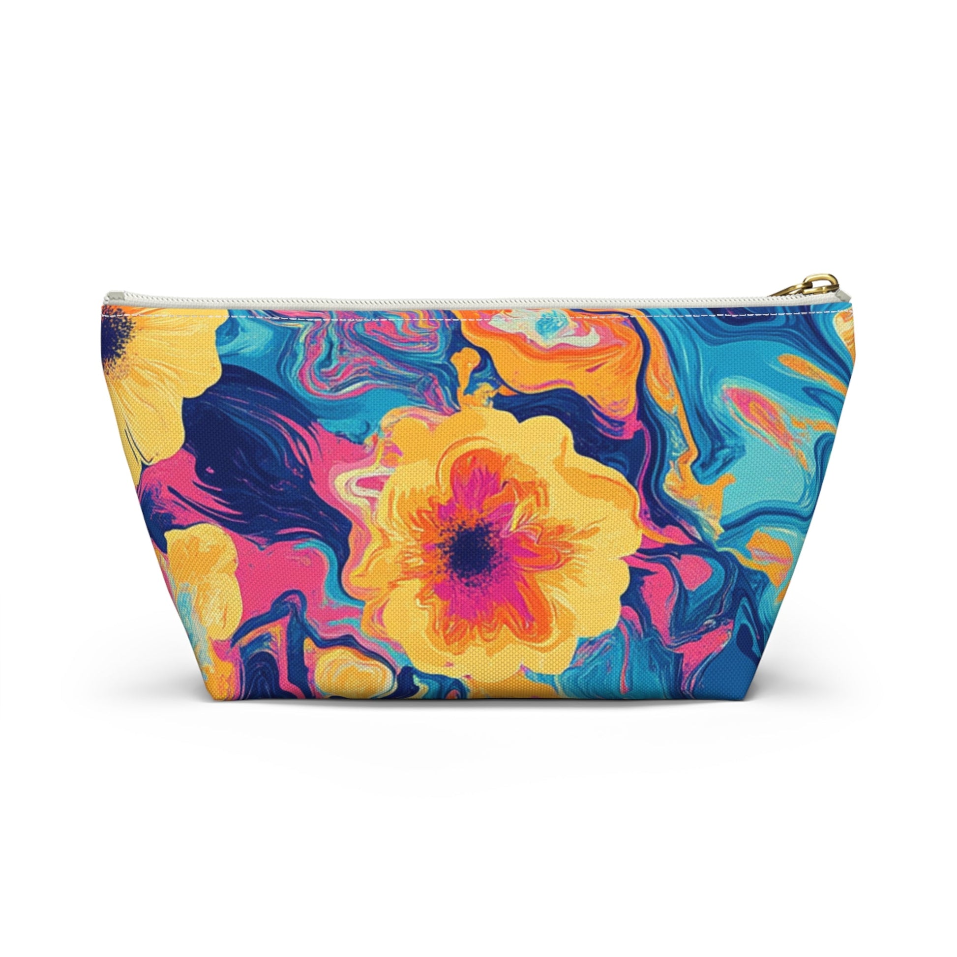 Colorful Abstract Marble Pouch, Artsulli - Art is Long, Life is Short, Bags, , , , , , , 