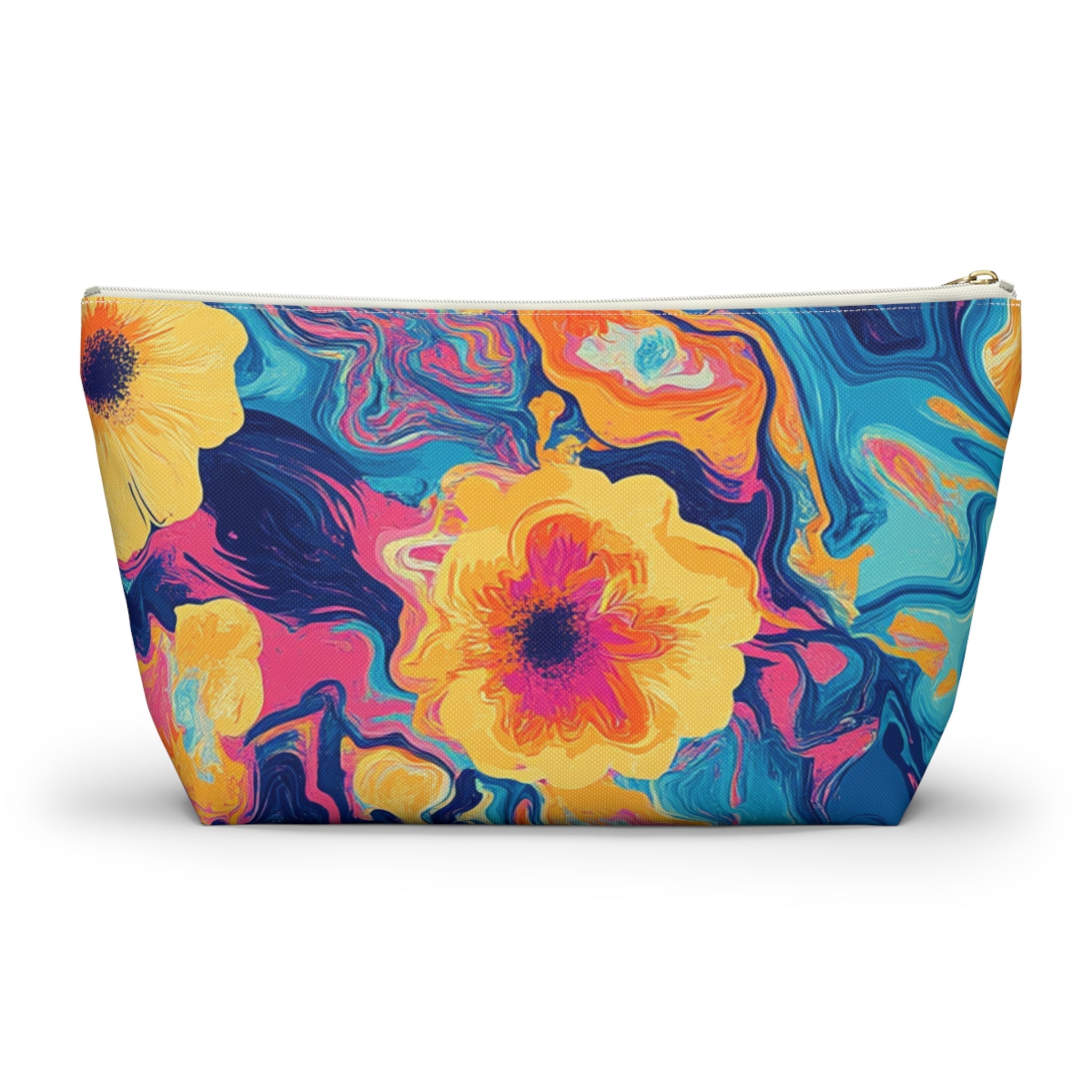 Colorful Abstract Marble Pouch, Artsulli - Art is Long, Life is Short, Bags, , , , , , , 