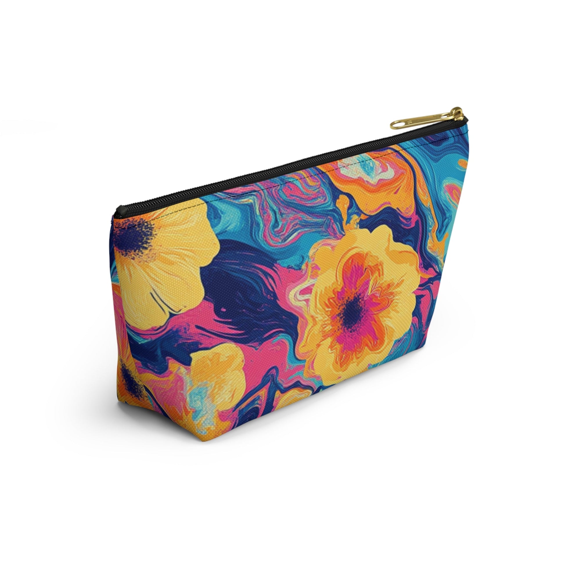 Colorful Abstract Marble Pouch, Artsulli - Art is Long, Life is Short, Bags, , , , , , , 
