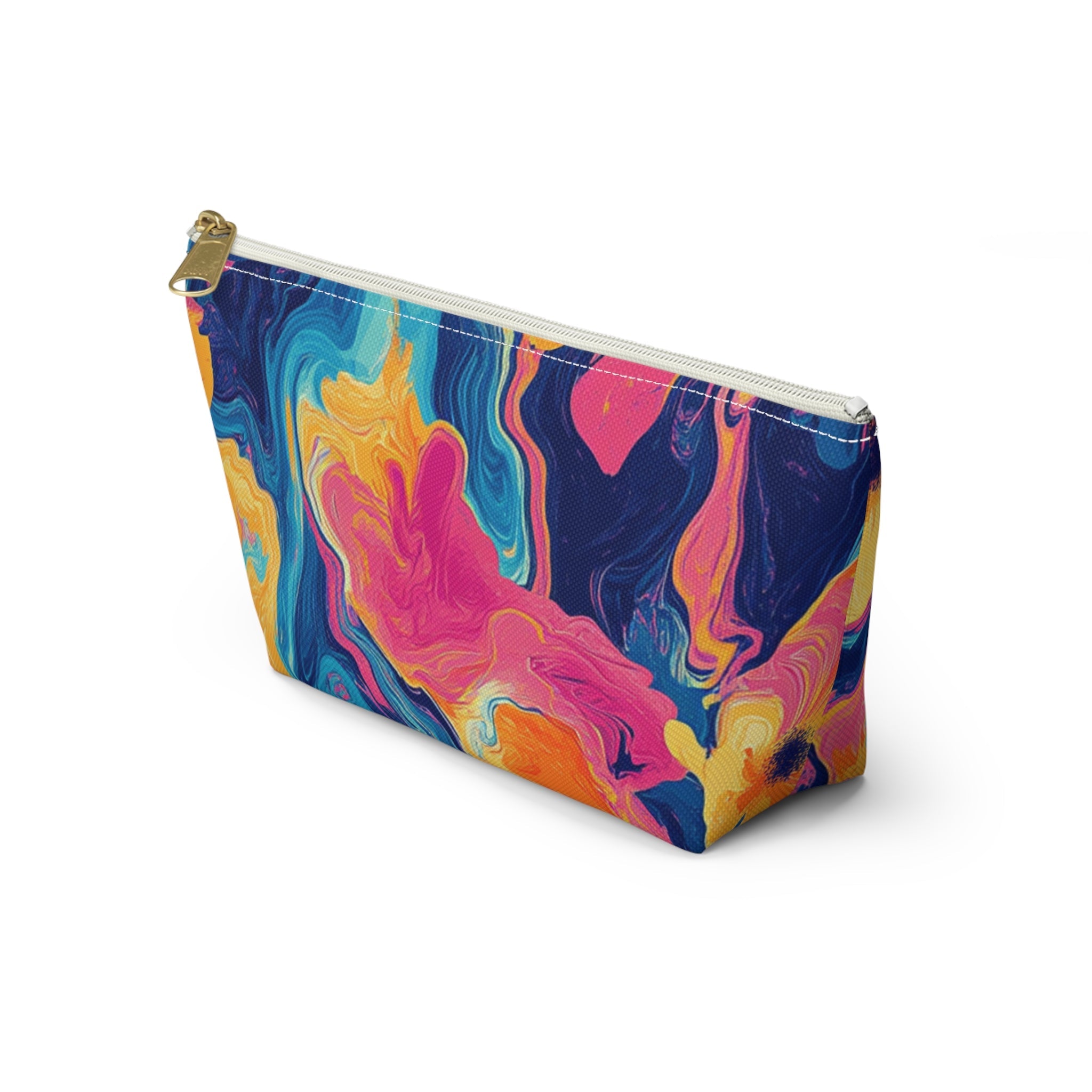 Colorful Abstract Marble Pouch, Artsulli - Art is Long, Life is Short, Bags, , , , , , , 