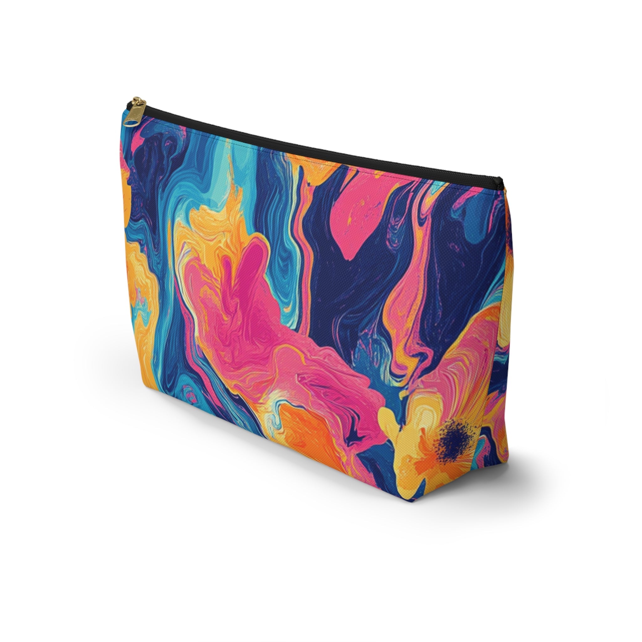 Colorful Abstract Marble Pouch, Artsulli - Art is Long, Life is Short, Bags, , , , , , , 