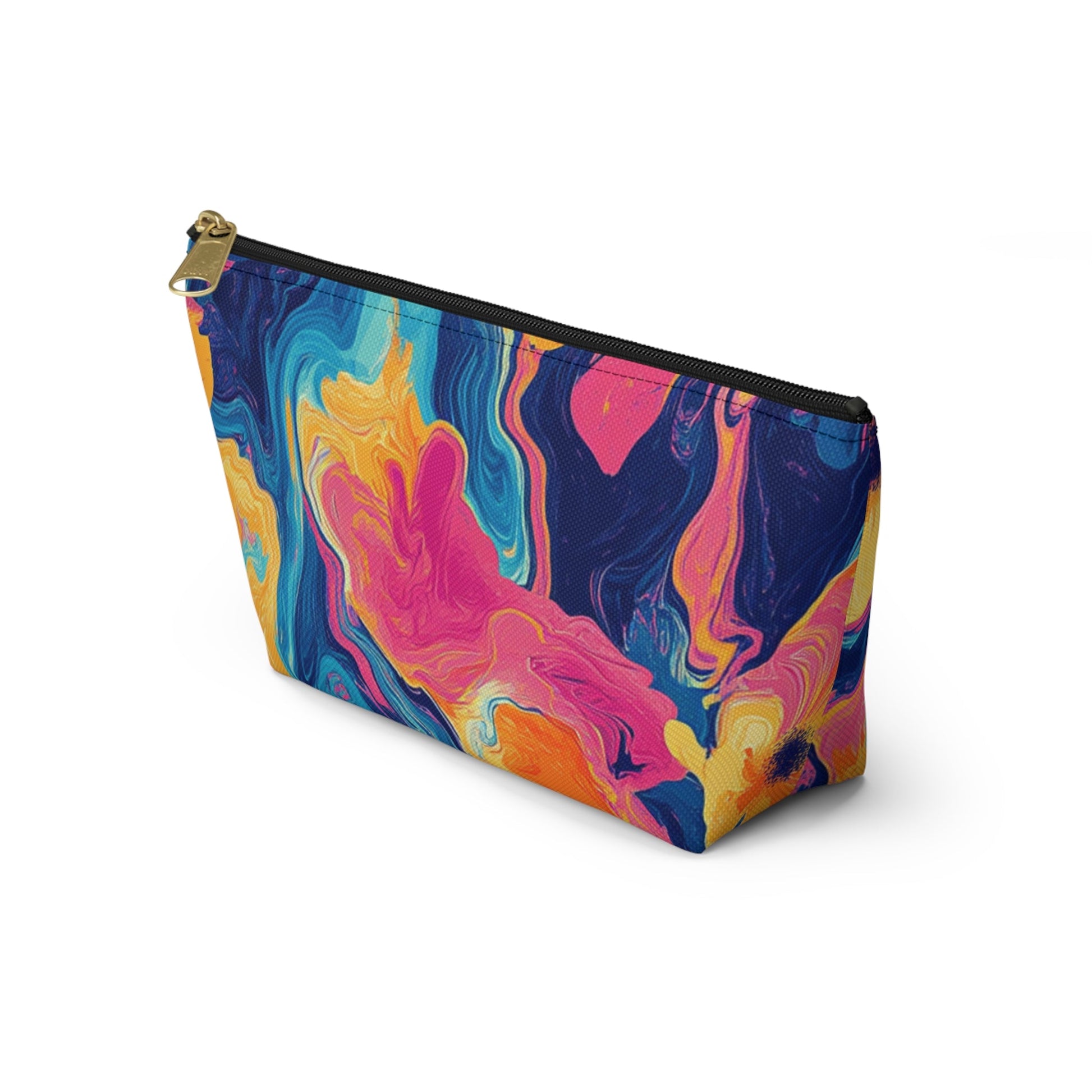 Colorful Abstract Marble Pouch, Artsulli - Art is Long, Life is Short, Bags, , , , , , , 