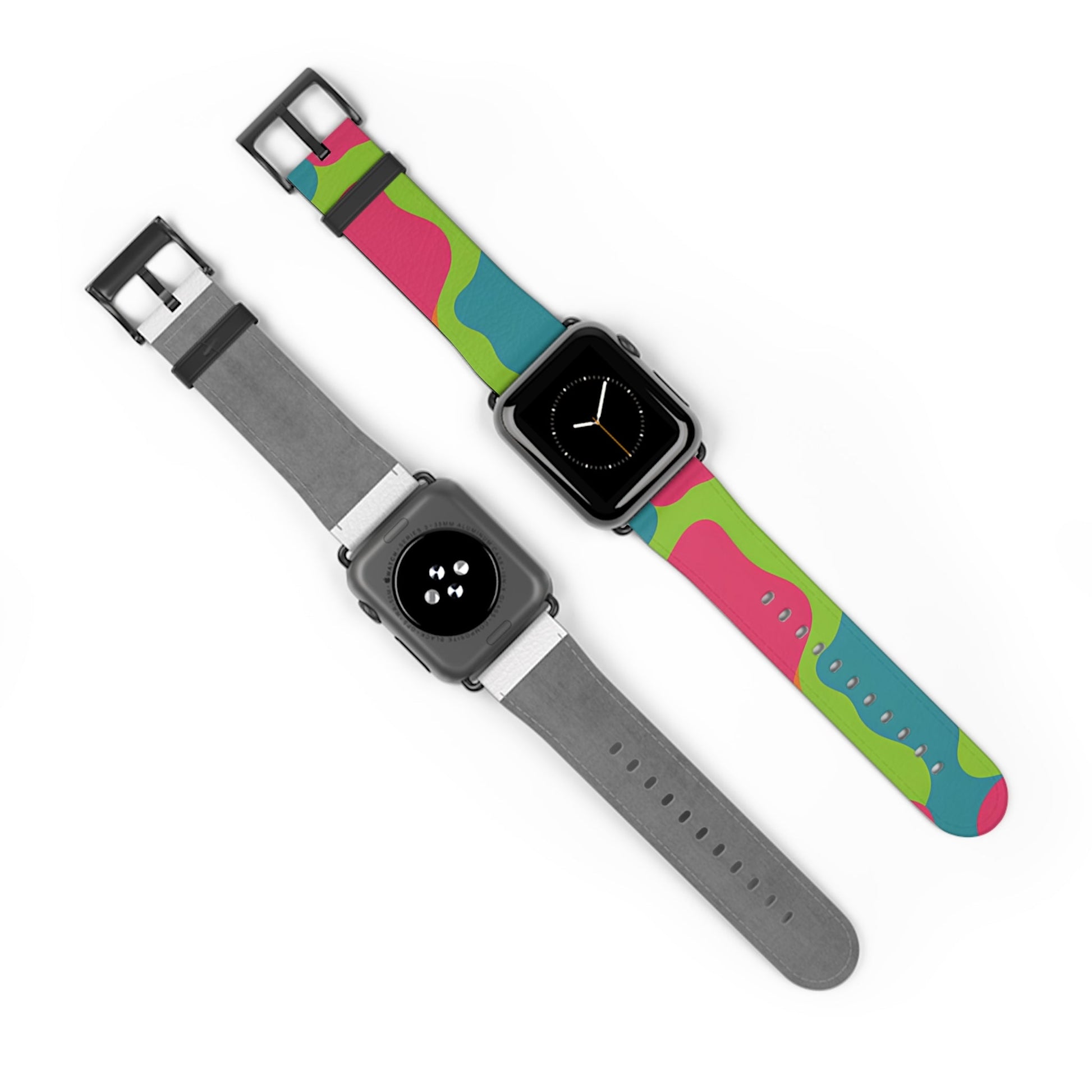 Colorful Abstract Pattern Apple Watch Band, Artsulli - Art is Long, Life is Short, Accessories, , , , , , , 