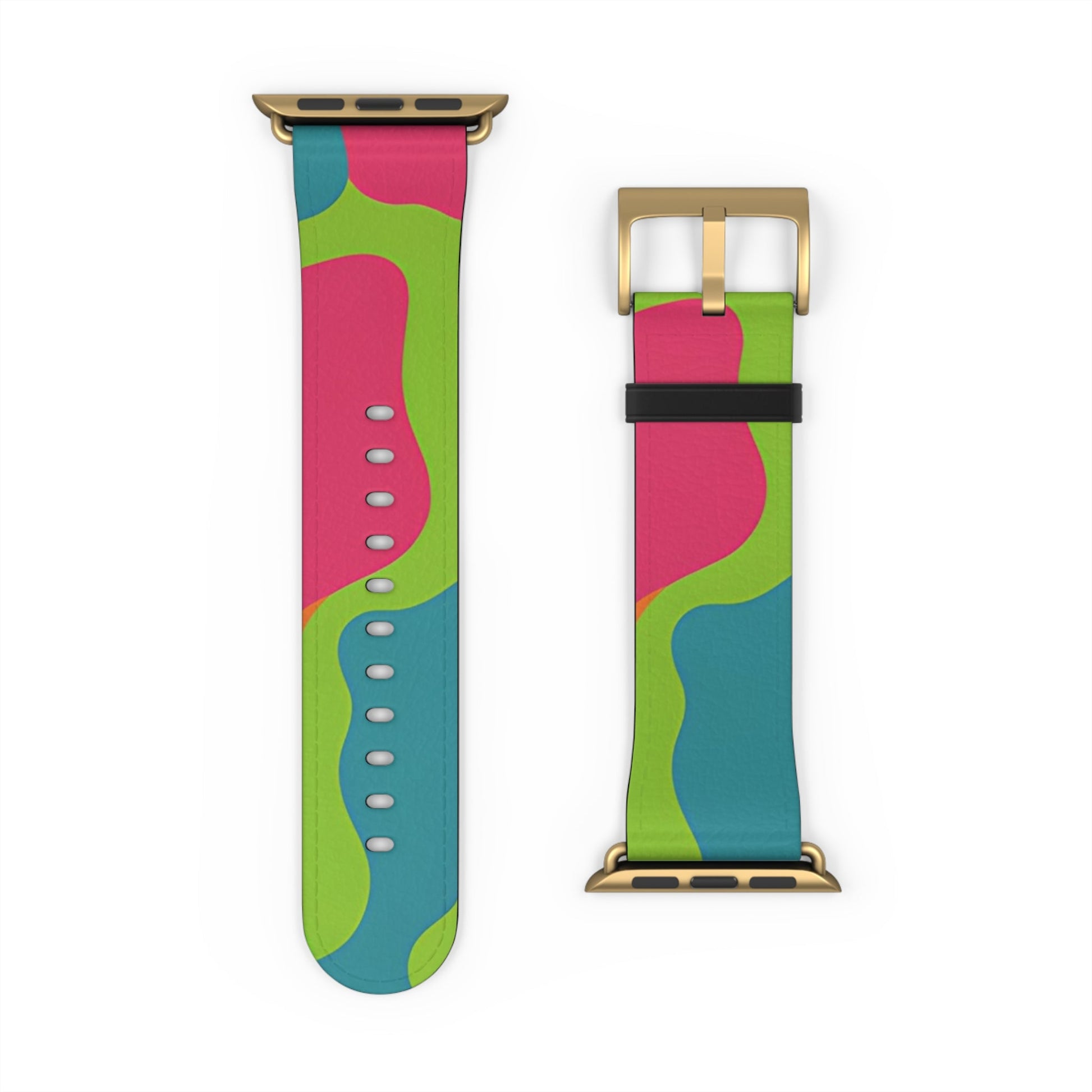 Colorful Abstract Pattern Apple Watch Band, Artsulli - Art is Long, Life is Short, Accessories, , , , , , , 