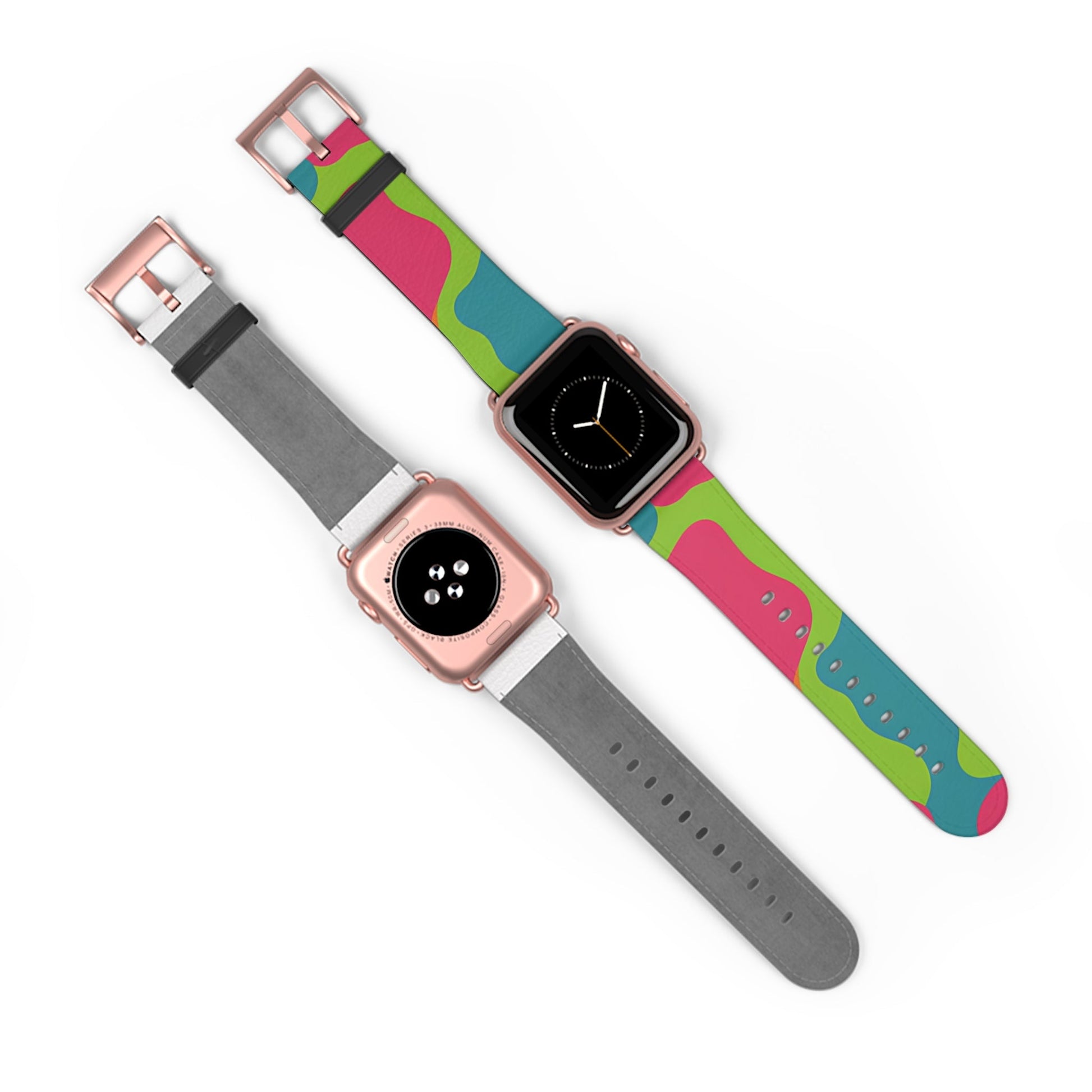 Colorful Abstract Pattern Apple Watch Band, Artsulli - Art is Long, Life is Short, Accessories, , , , , , , 
