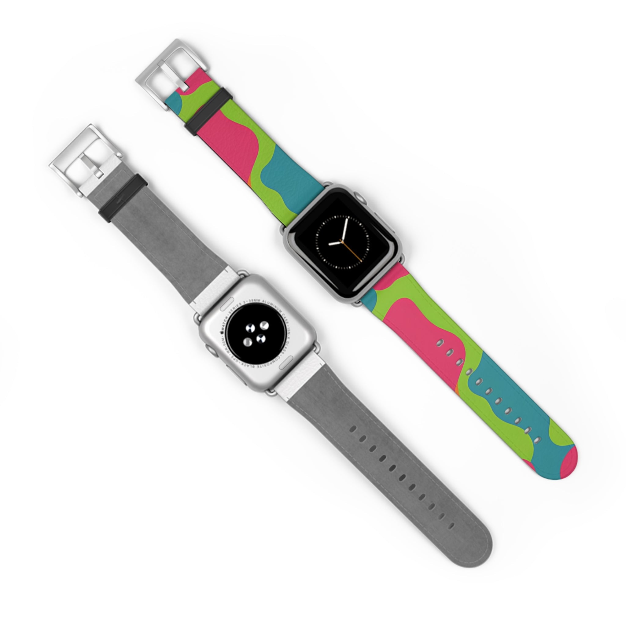 Colorful Abstract Pattern Apple Watch Band, Artsulli - Art is Long, Life is Short, Accessories, , , , , , , 