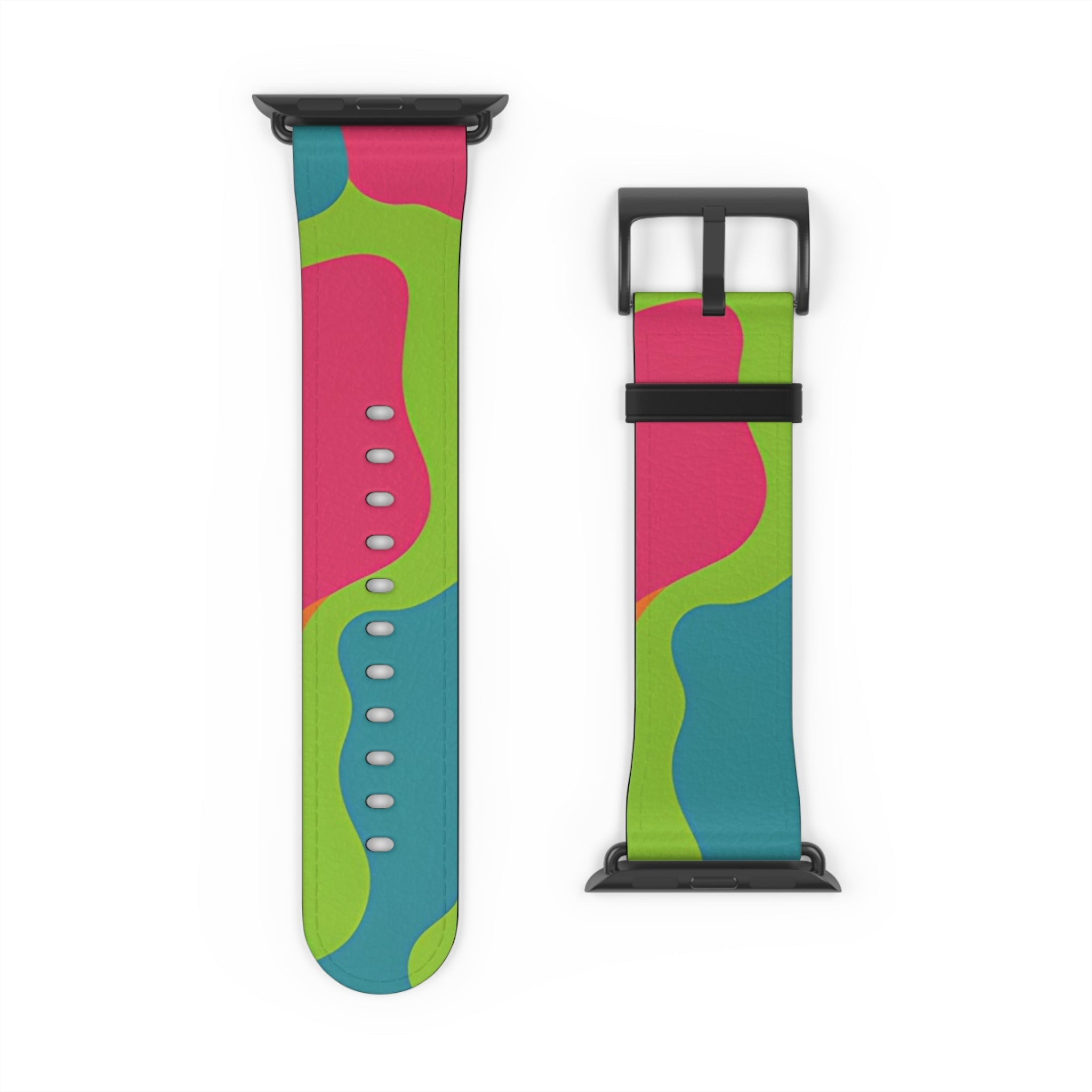 Colorful Abstract Pattern Apple Watch Band, Artsulli - Art is Long, Life is Short, Accessories, , , , , , , 