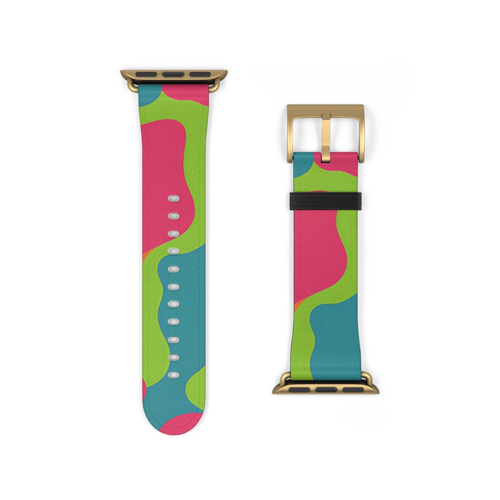 Colorful Abstract Pattern Apple Watch Band, Artsulli - Art is Long, Life is Short, Accessories, , , , , , , 