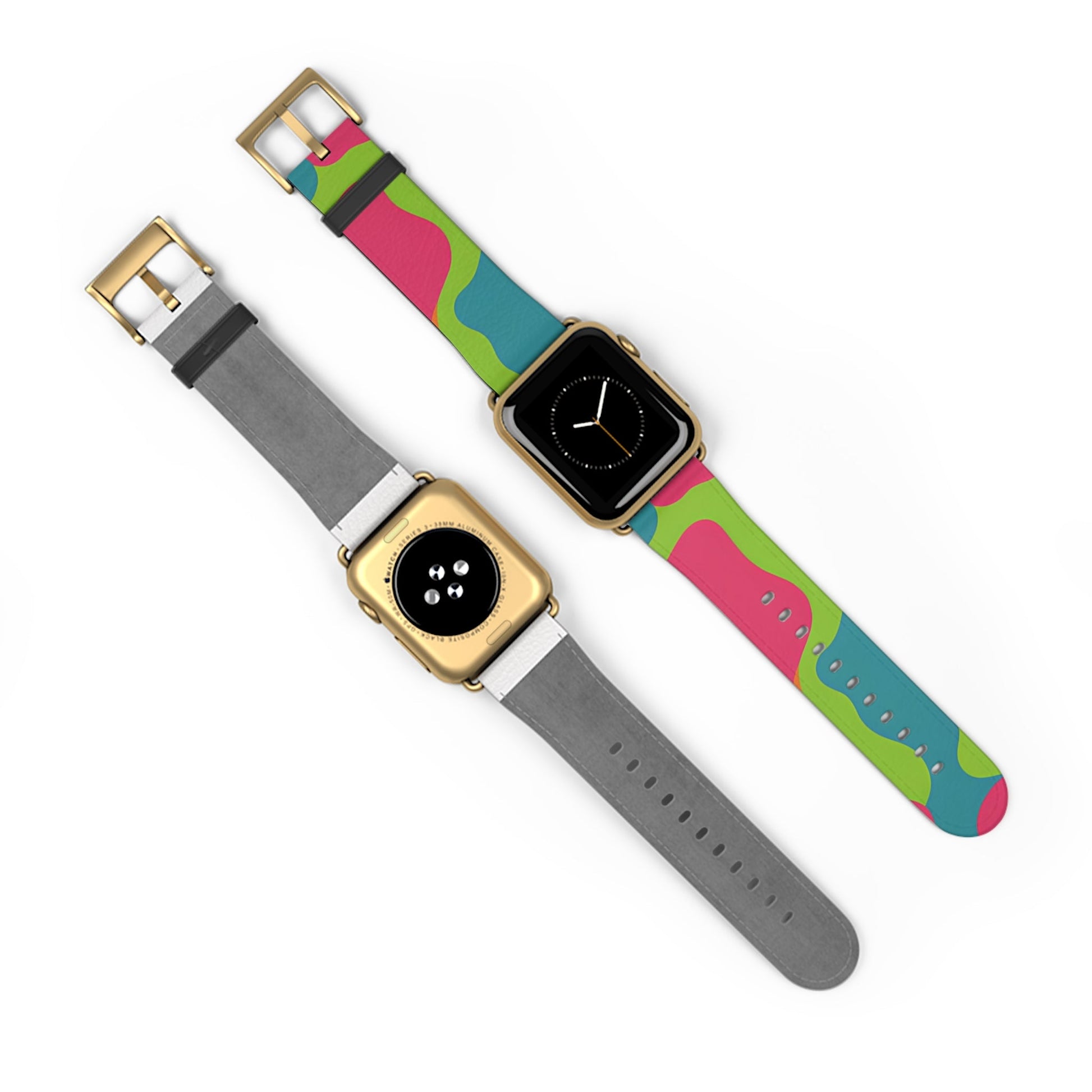 Colorful Abstract Pattern Apple Watch Band, Artsulli - Art is Long, Life is Short, Accessories, , , , , , , 