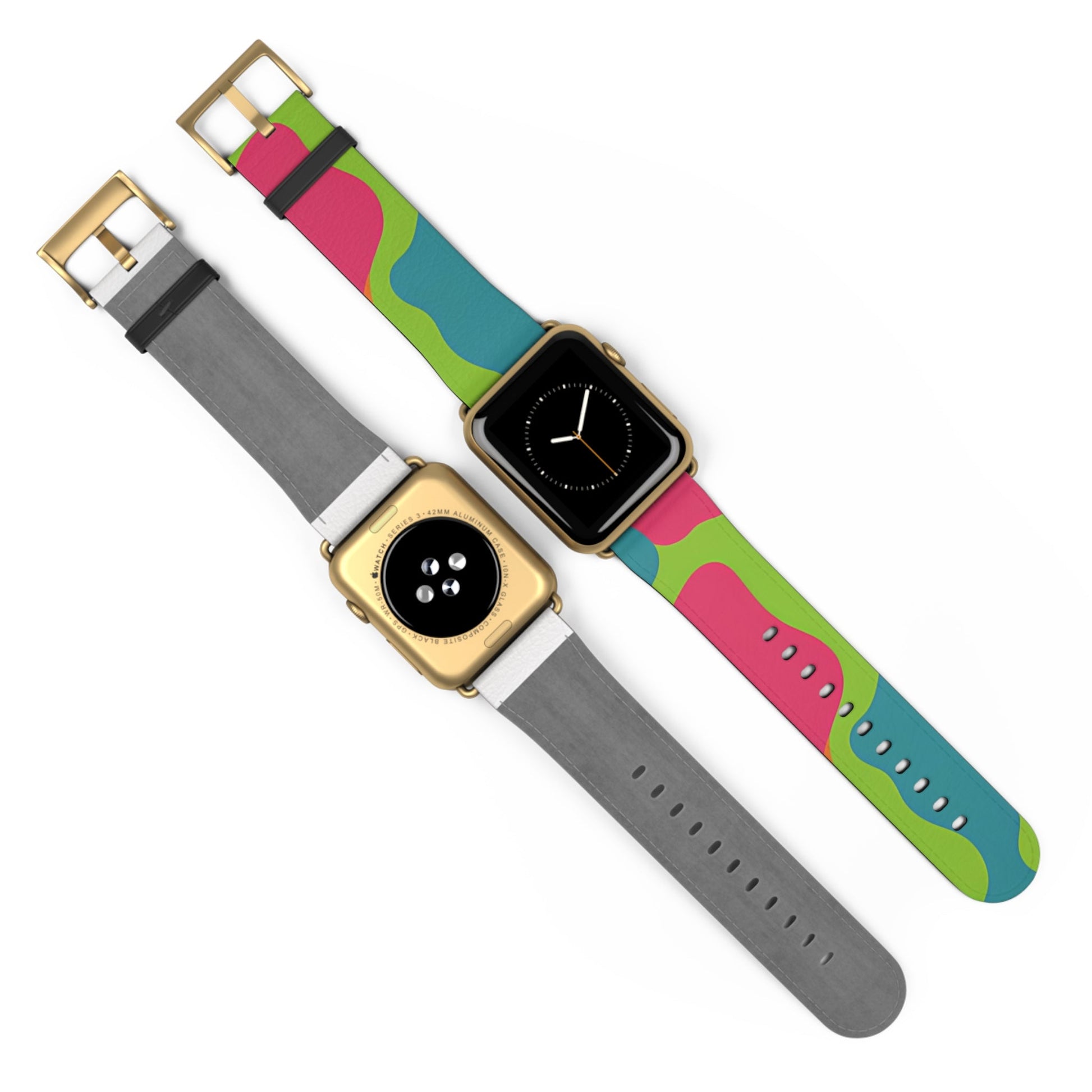 Colorful Abstract Pattern Apple Watch Band, Artsulli - Art is Long, Life is Short, Accessories, , , , , , , 