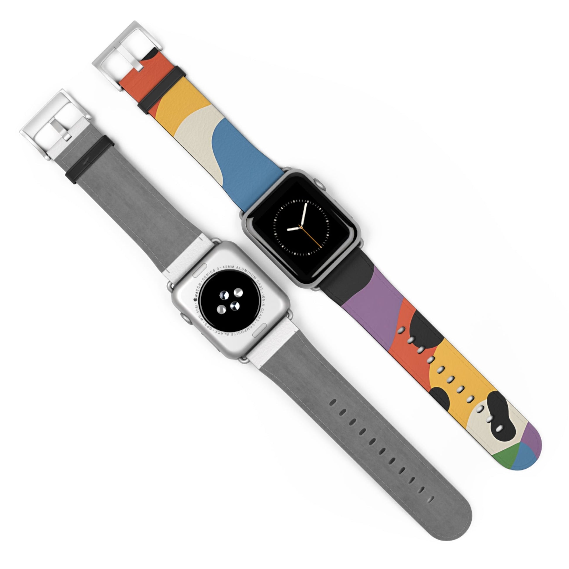Colorful Abstract Pattern Apple Watch Strap, Artsulli - Art is Long, Life is Short, Accessories, , , , , , , 