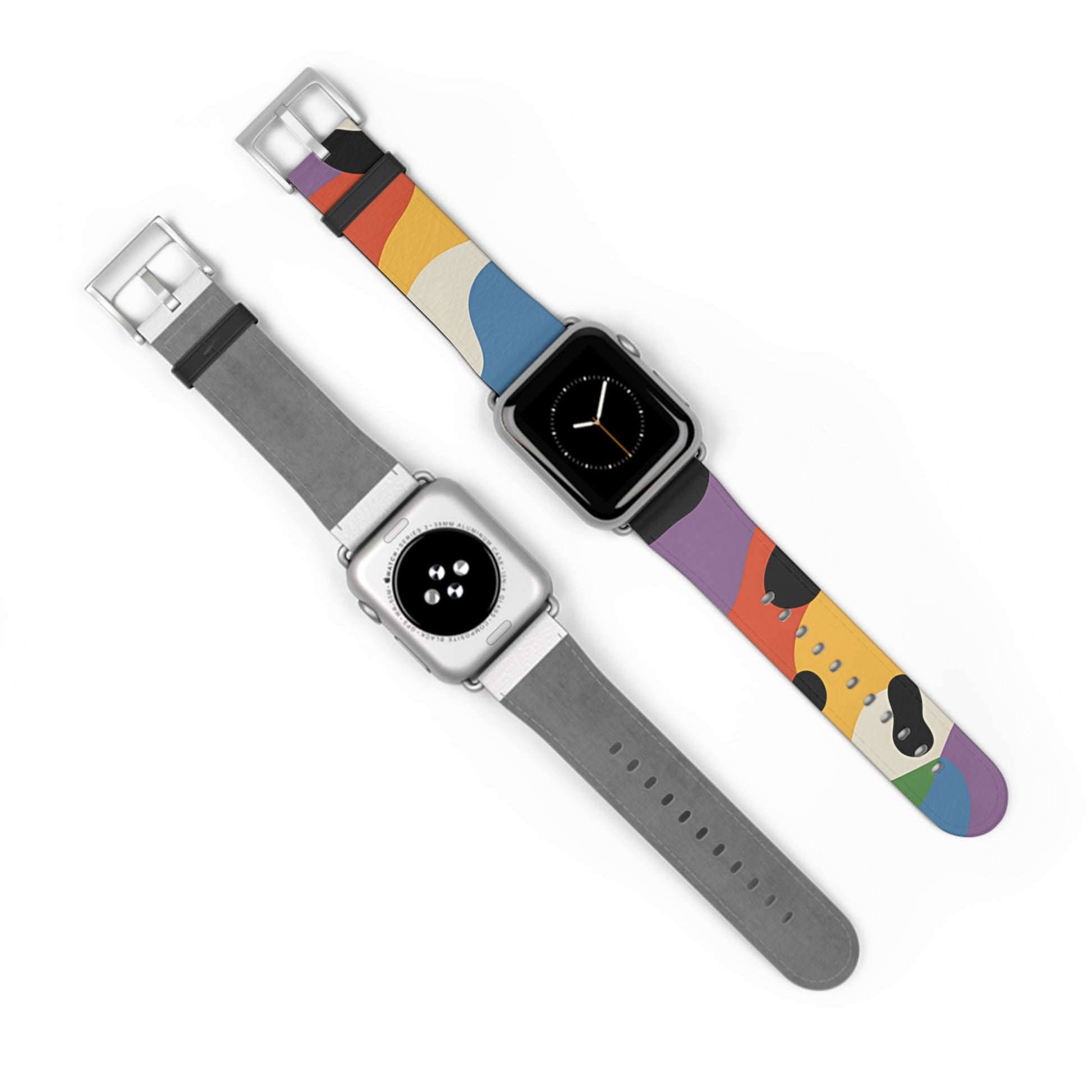 Colorful Abstract Pattern Apple Watch Strap, Artsulli - Art is Long, Life is Short, Accessories, , , , , , , 