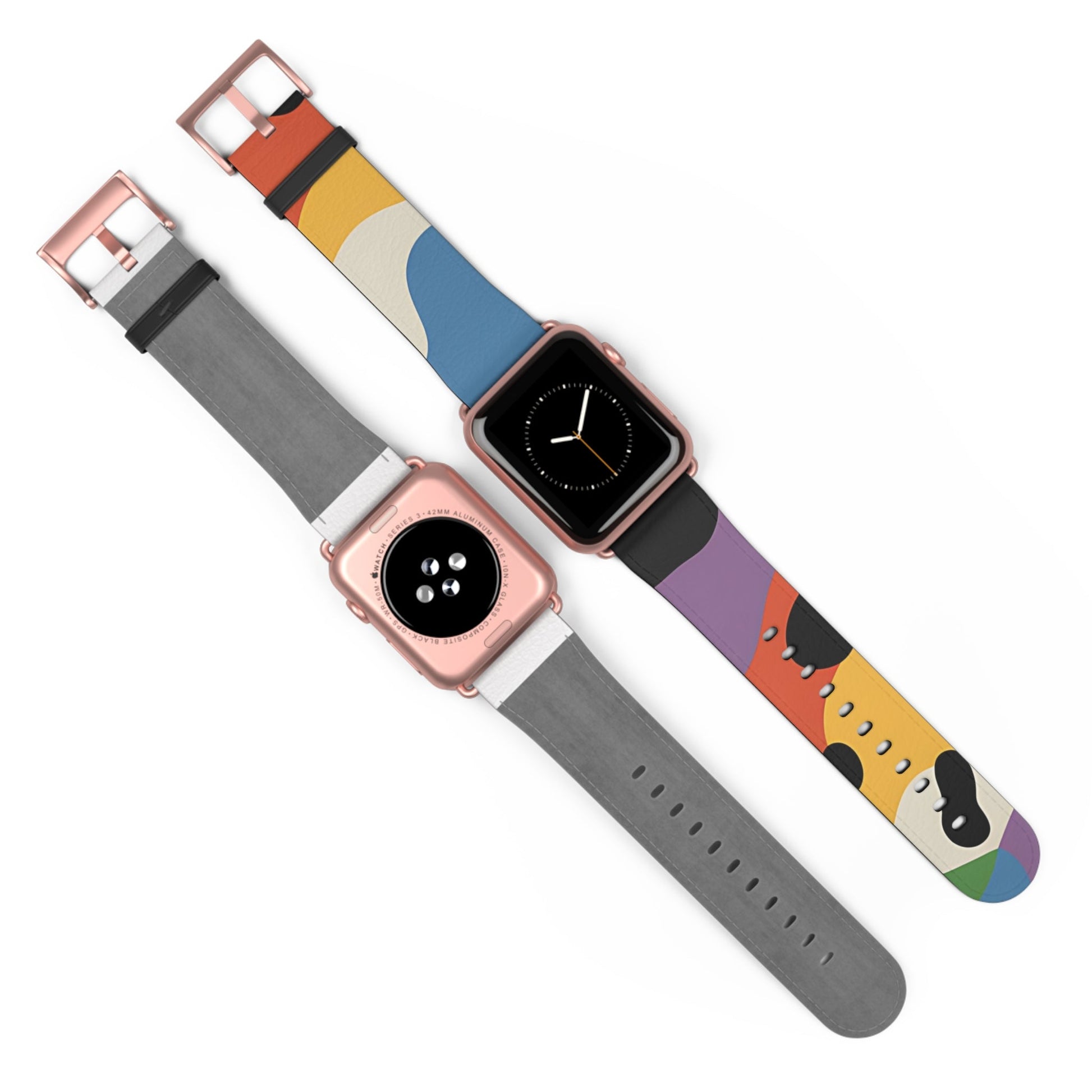 Colorful Abstract Pattern Apple Watch Strap, Artsulli - Art is Long, Life is Short, Accessories, , , , , , , 