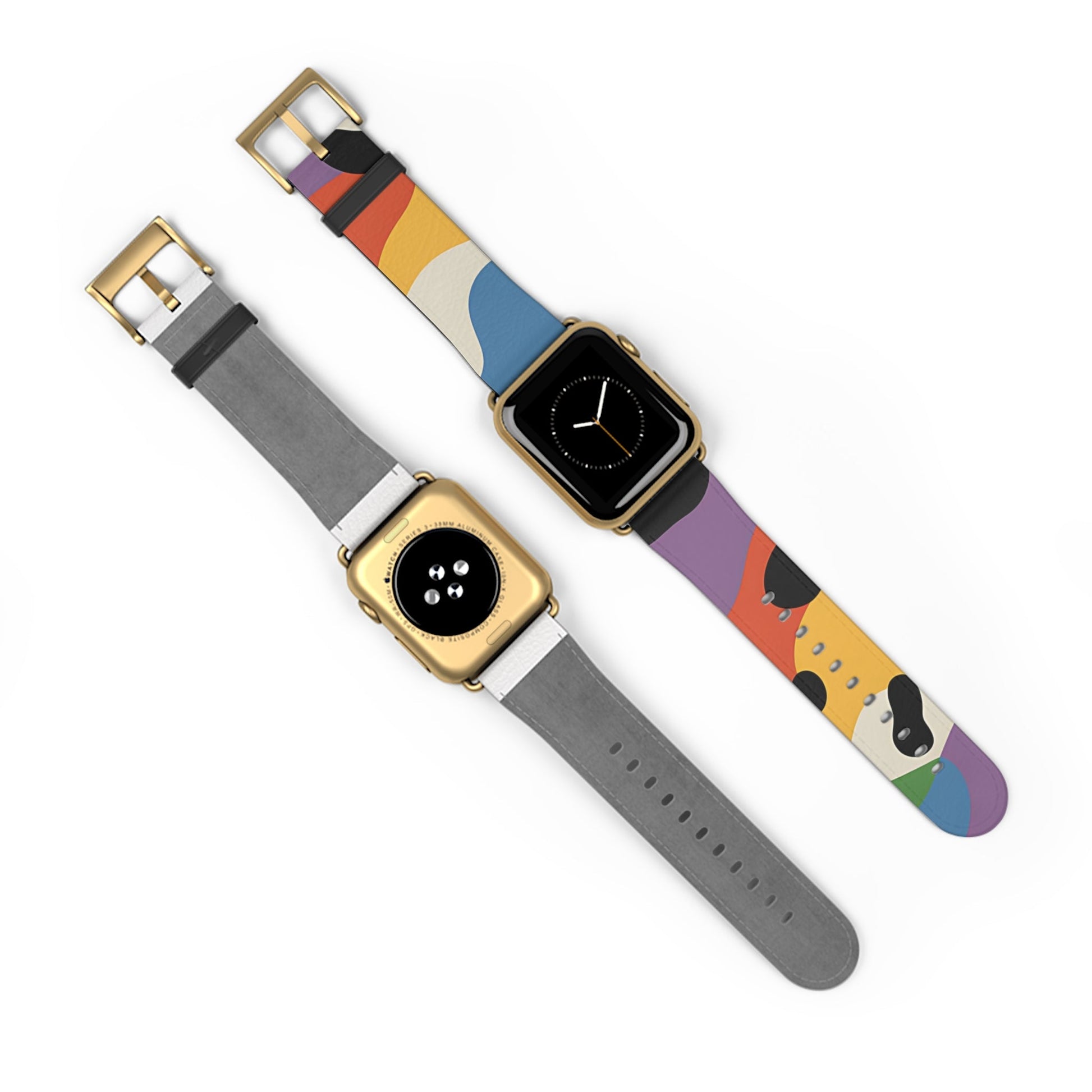 Colorful Abstract Pattern Apple Watch Strap, Artsulli - Art is Long, Life is Short, Accessories, , , , , , , 