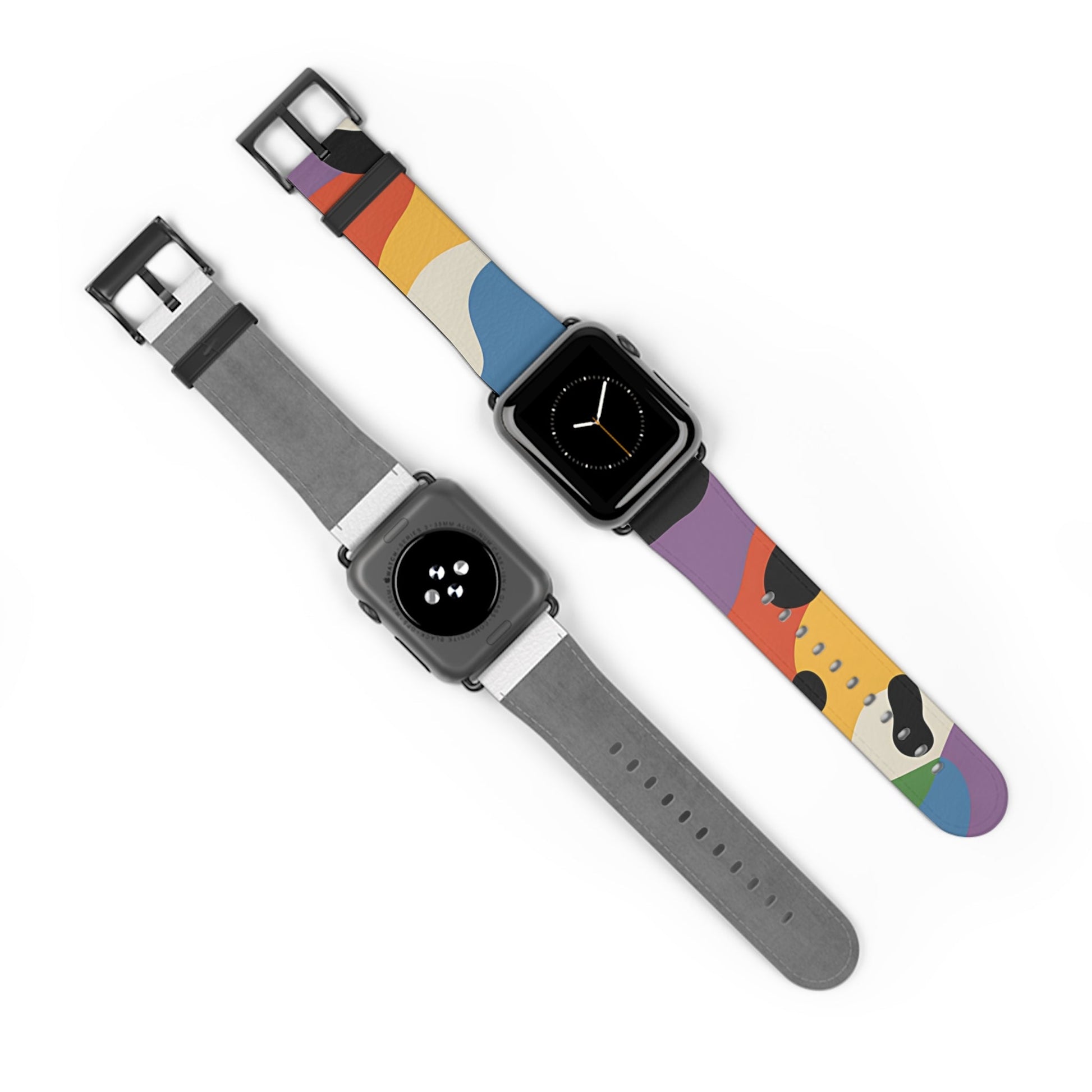 Colorful Abstract Pattern Apple Watch Strap, Artsulli - Art is Long, Life is Short, Accessories, , , , , , , 