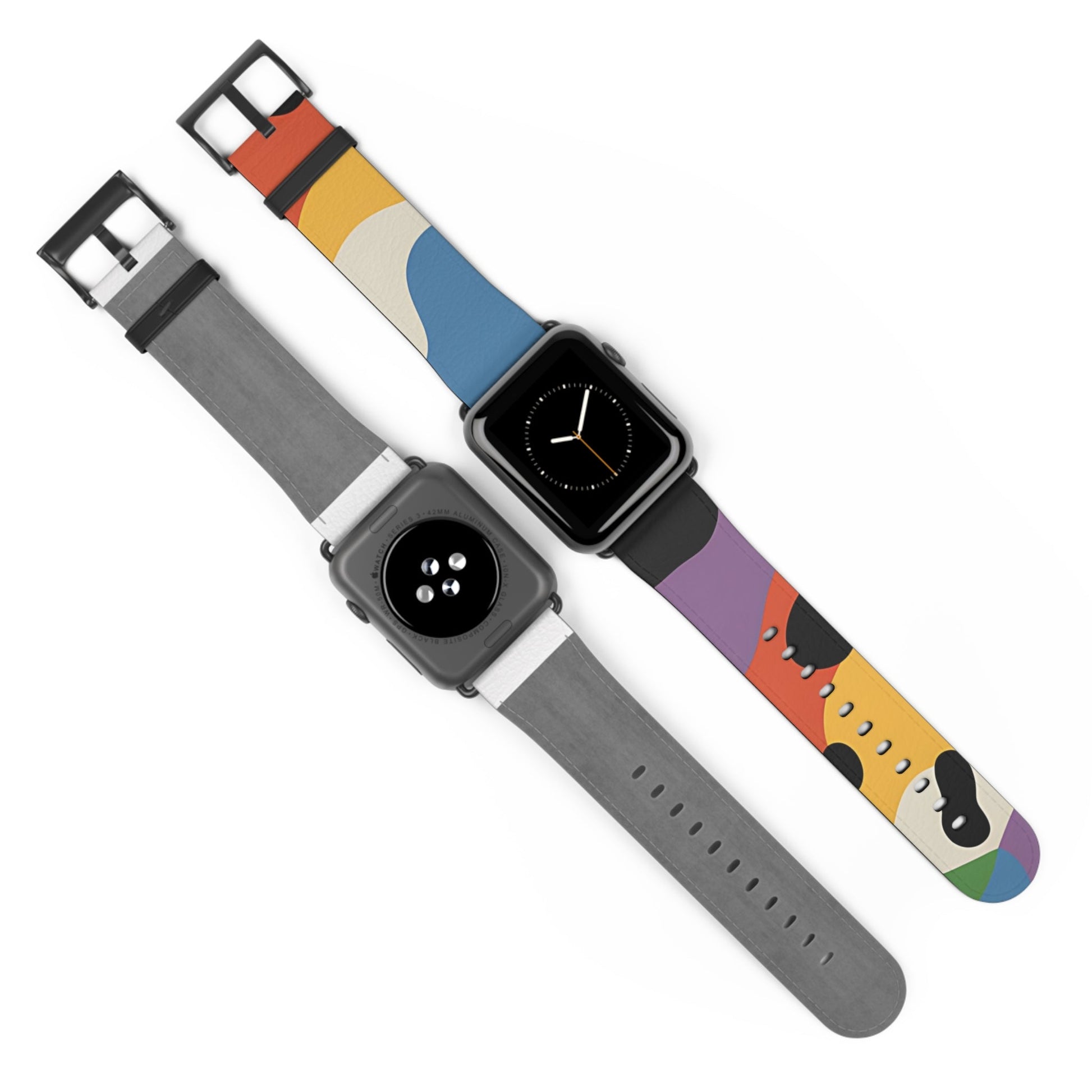 Colorful Abstract Pattern Apple Watch Strap, Artsulli - Art is Long, Life is Short, Accessories, , , , , , , 