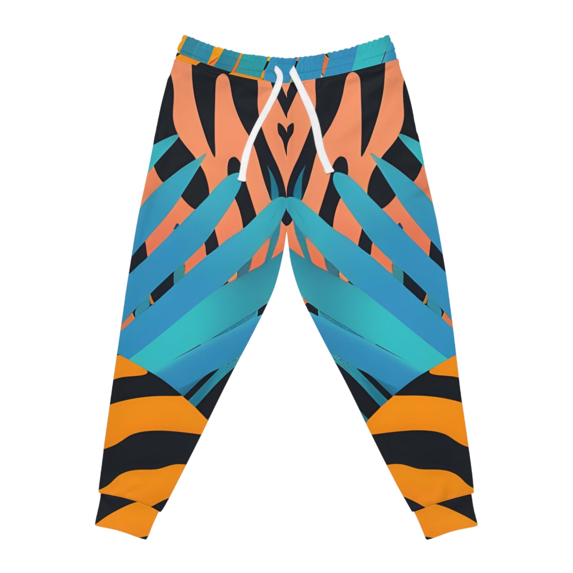 Printify Colorful Abstract Pattern Joggers 2025