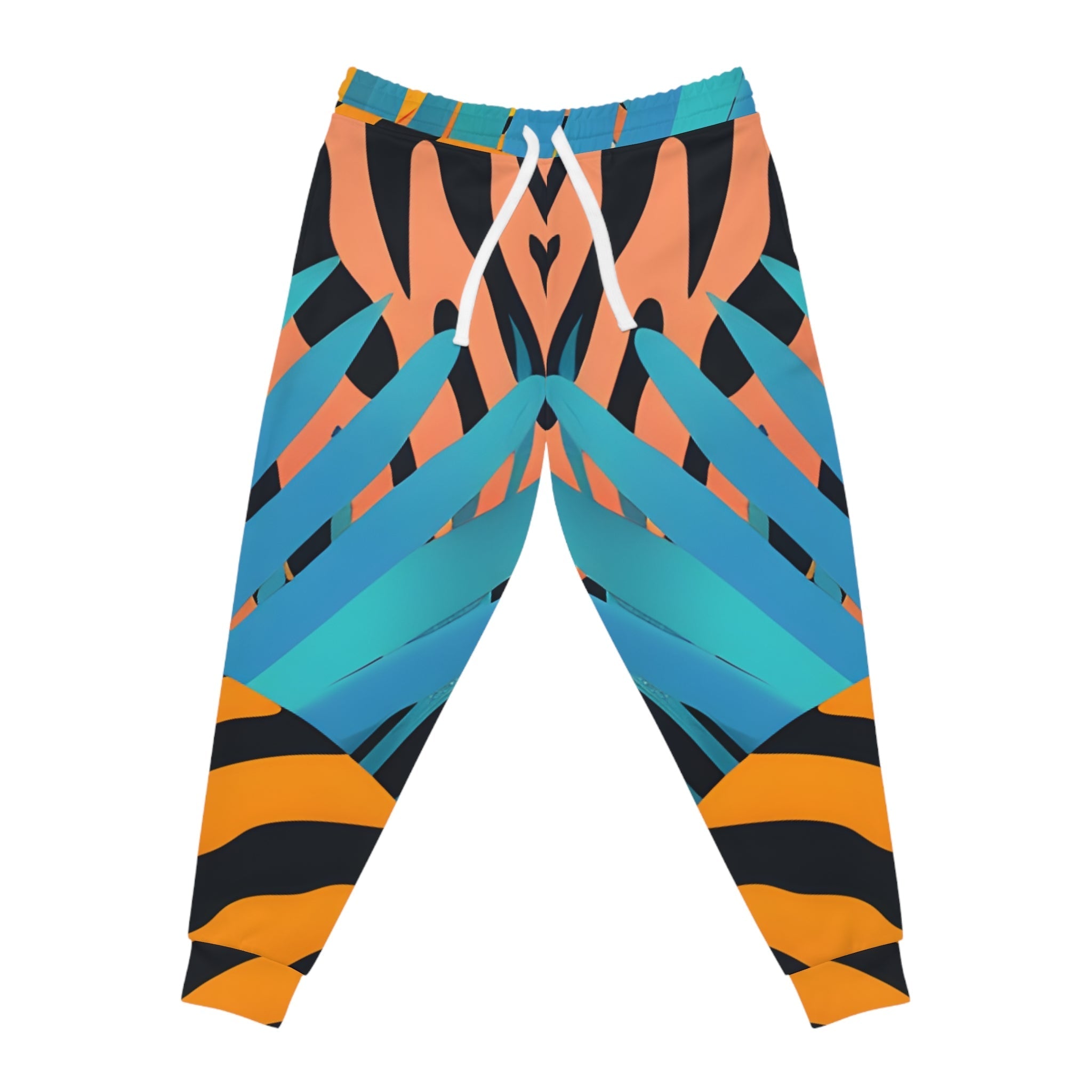 Printify Colorful Abstract Pattern Joggers 2025