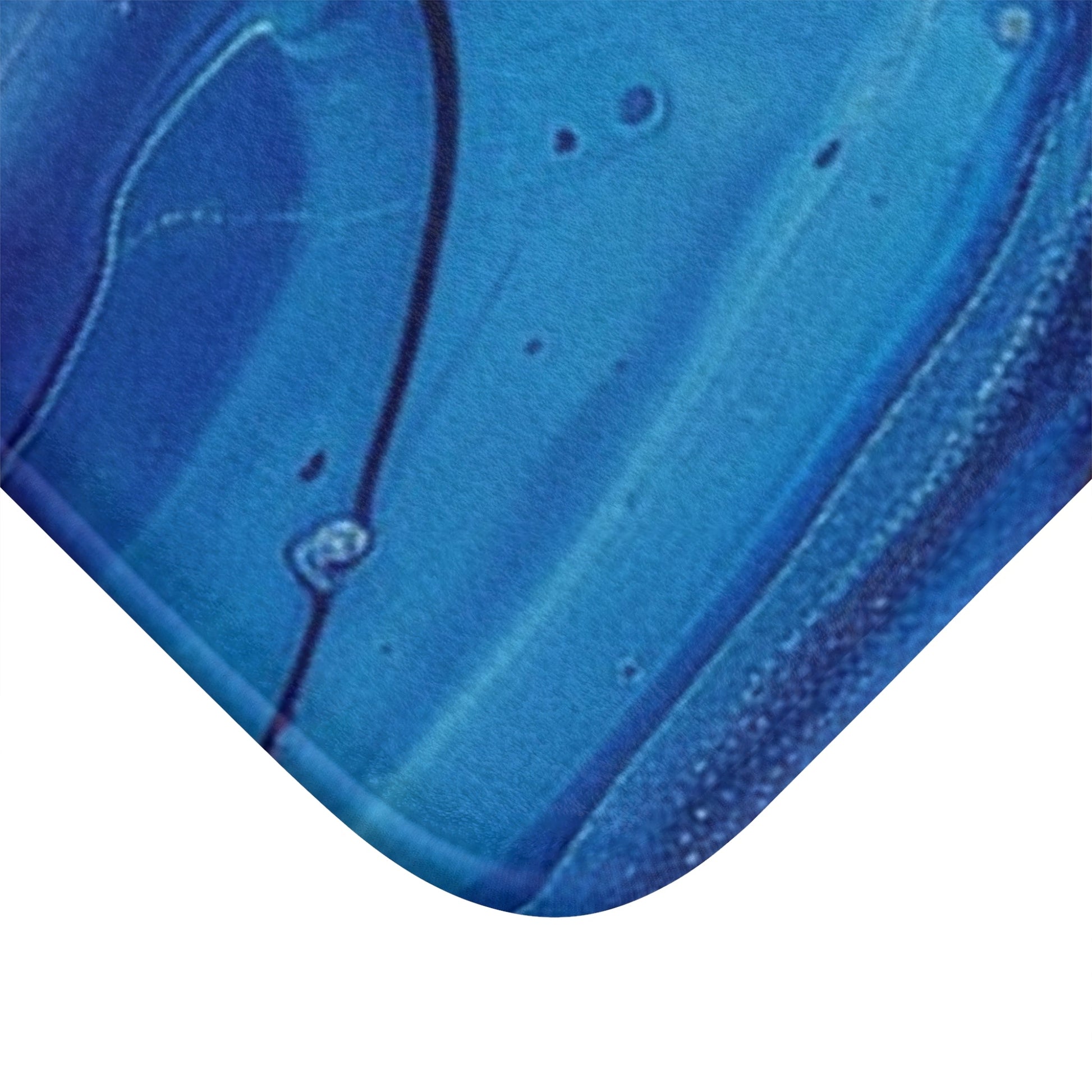 Printify Colorful Abstract Swirl Bath Mat 2025