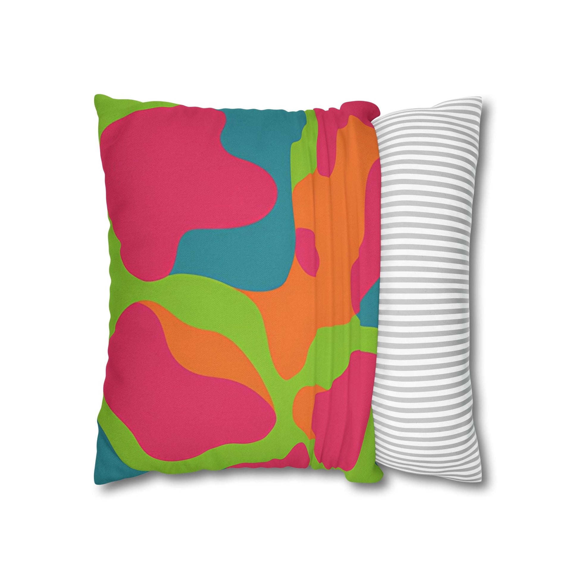 Colorful Abstract Throw Pillow, Artsulli - Art is Long, Life is Short, Home Decor, , , , , , , 