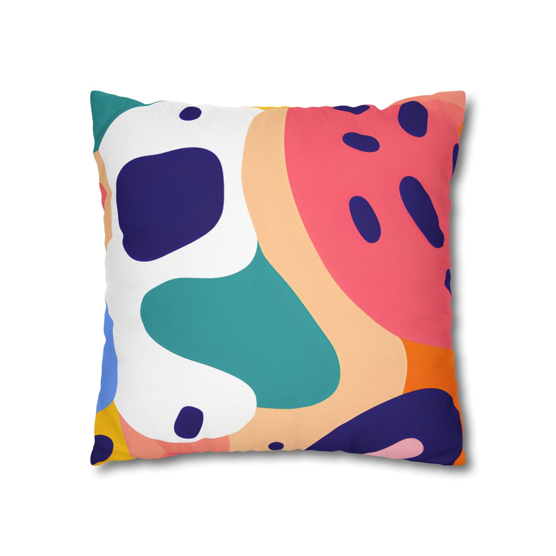Colorful Abstract Throw Pillow, Artsulli - Art is Long, Life is Short, Home Decor, , , , , , , 