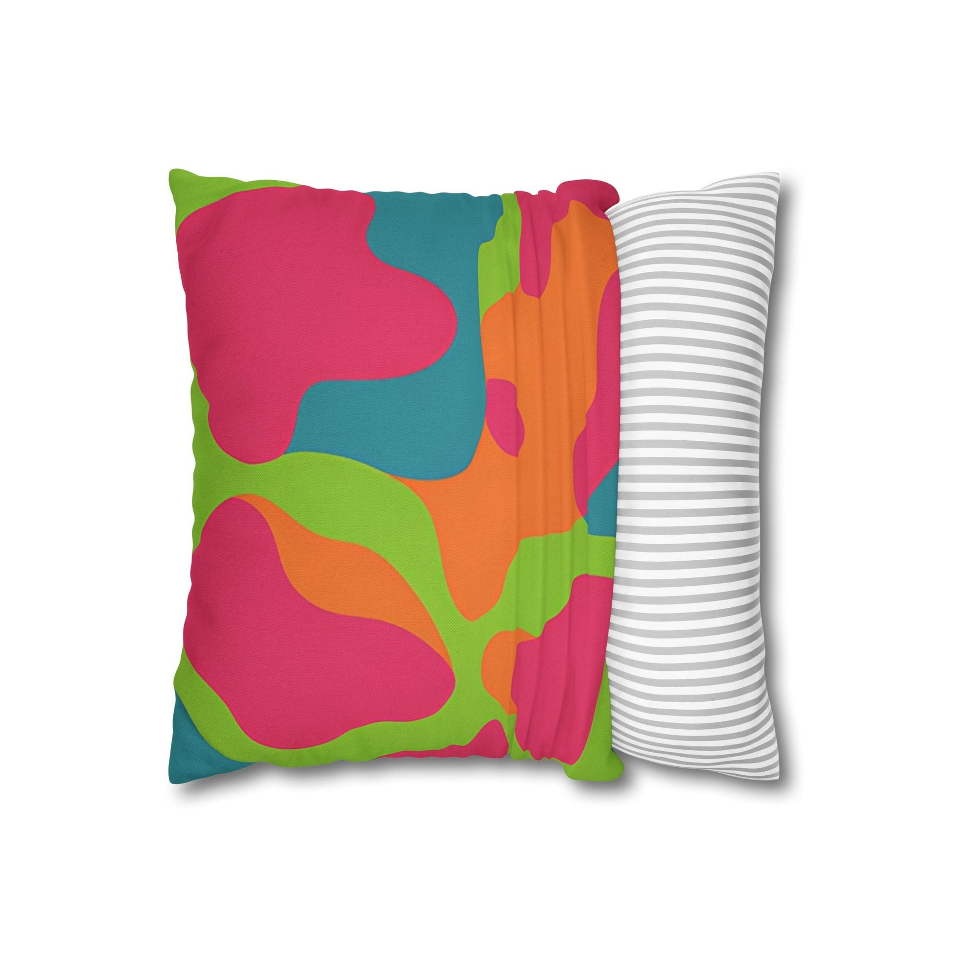 Colorful Abstract Throw Pillow, Artsulli - Art is Long, Life is Short, Home Decor, , , , , , , 