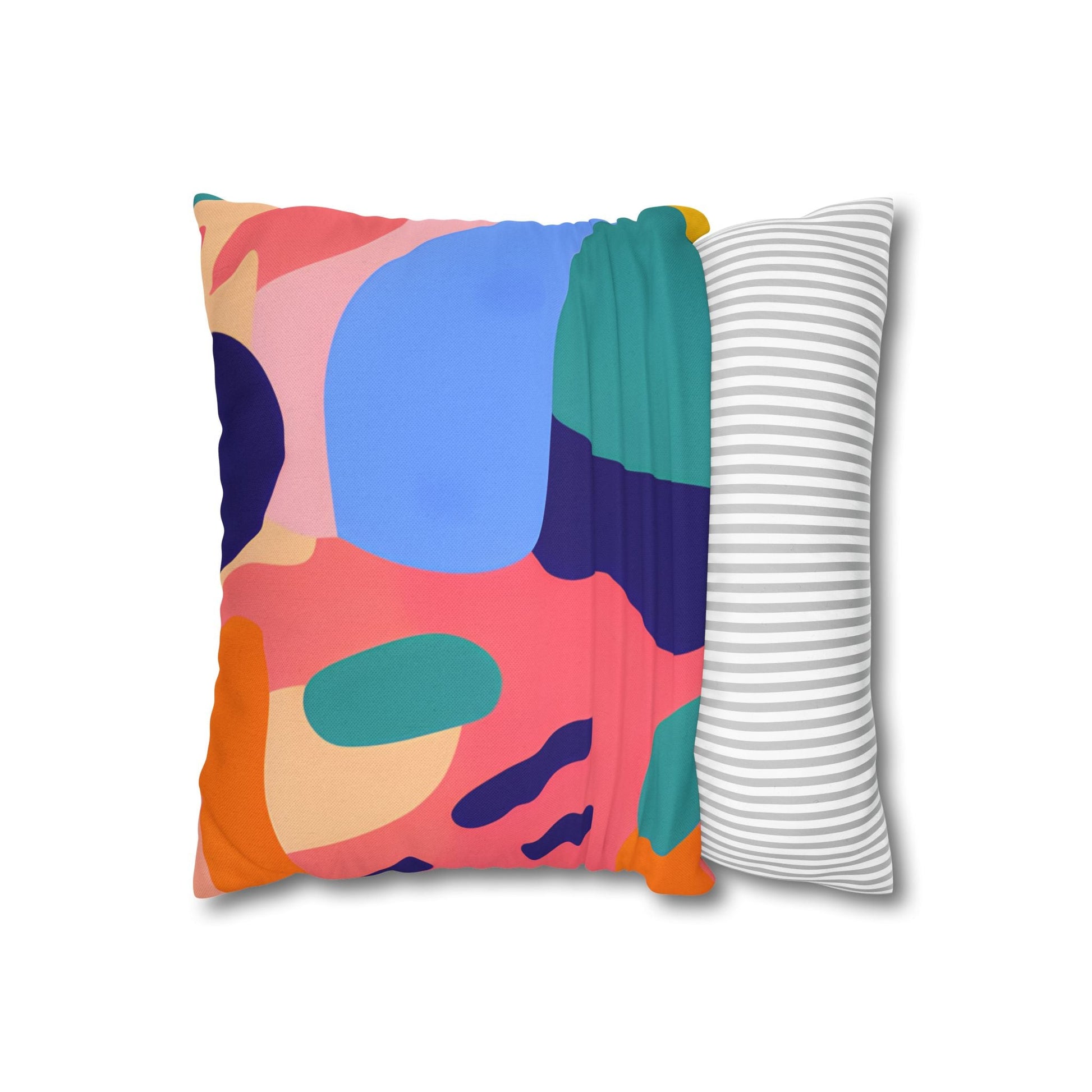 Colorful Abstract Throw Pillow, Artsulli - Art is Long, Life is Short, Home Decor, , , , , , , 