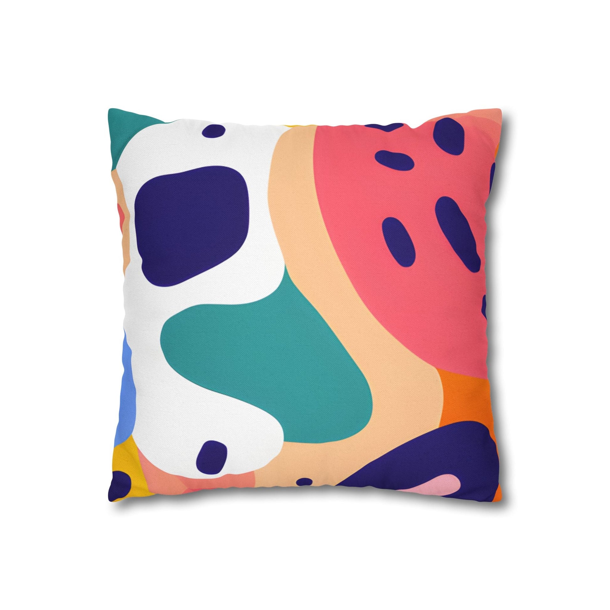 Colorful Abstract Throw Pillow, Artsulli - Art is Long, Life is Short, Home Decor, , , , , , , 