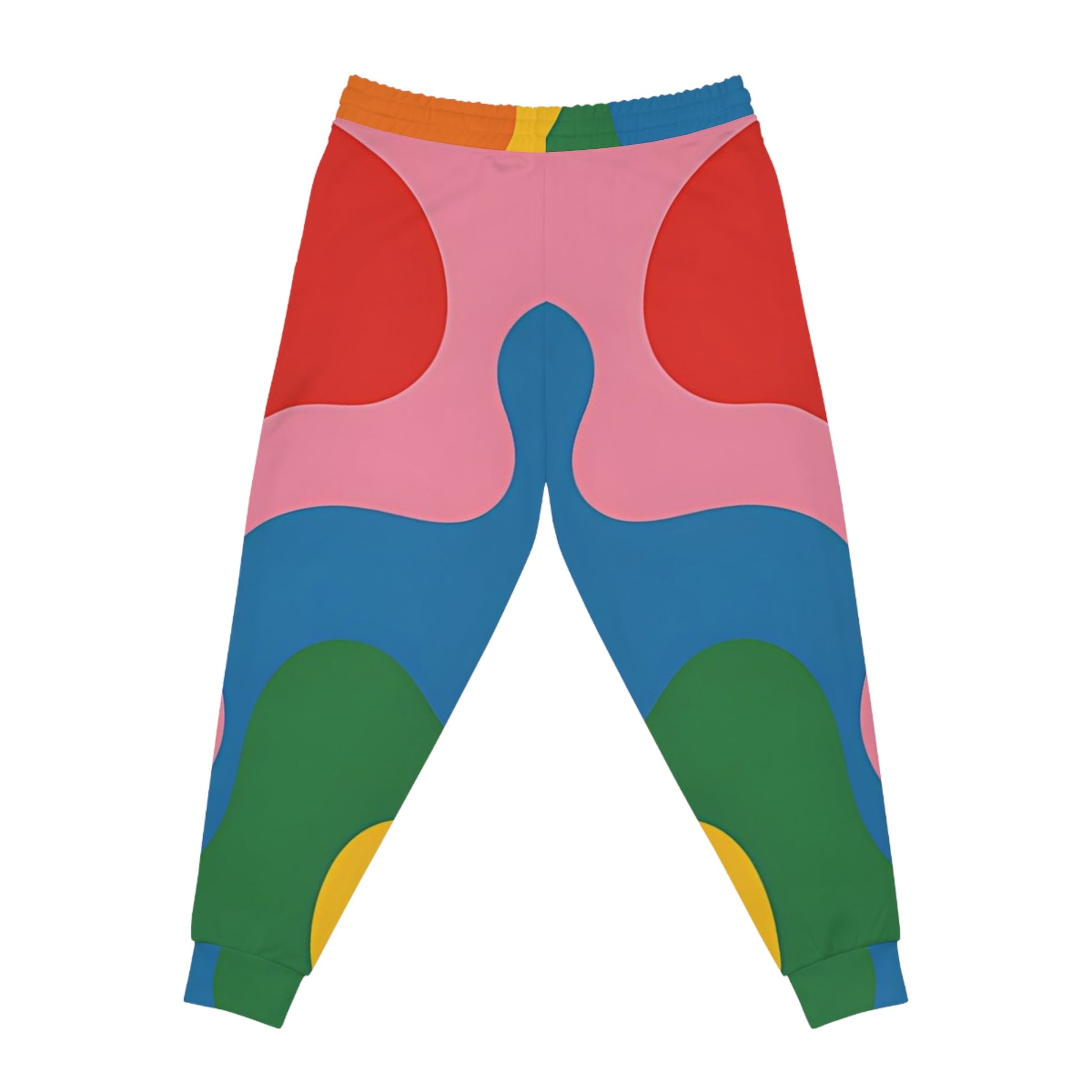 Colorful Abstract Wave Joggers, Artsulli - Art is Long, Life is Short, All Over Prints, , , , , , , 