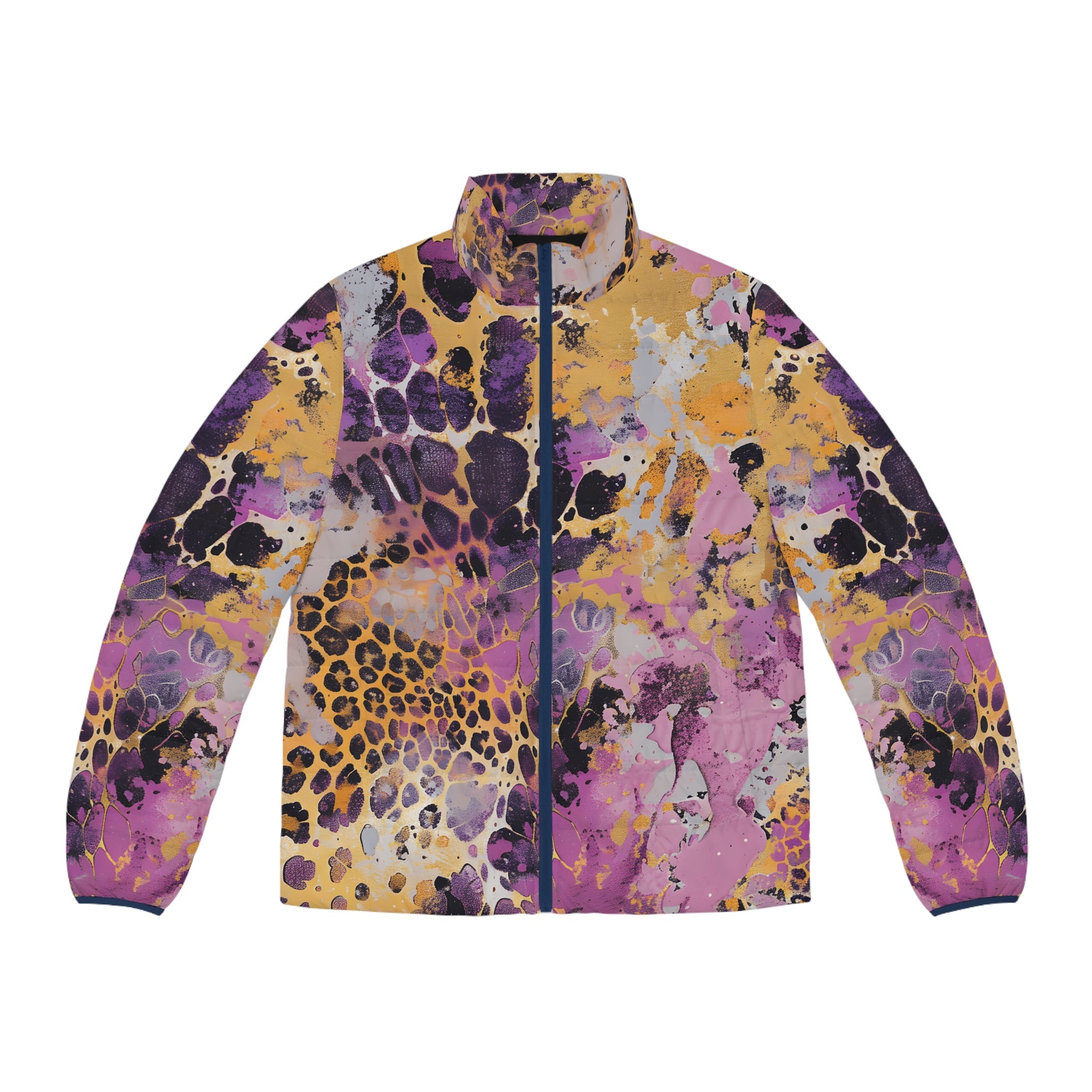 JAKKOUTTHEBXX Colorful All Over Print Puffer Jacket 2025