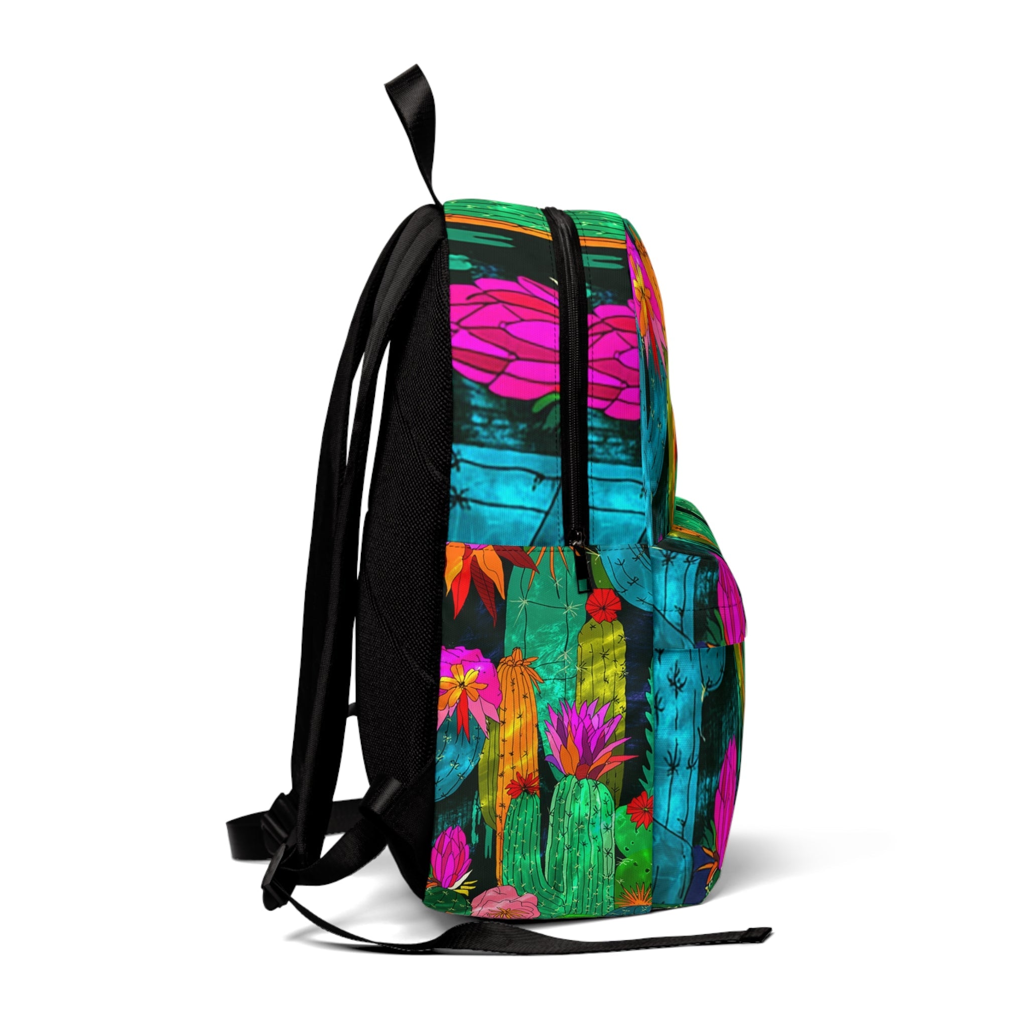 Colorful Cactus Backpack, Artsulli - Art is Long, Life is Short, Bags, , , , , , , 