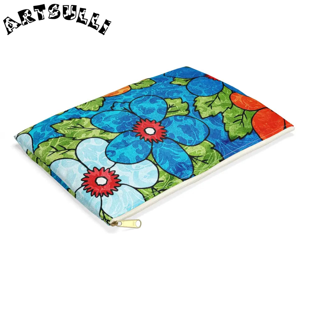 JAKKOUTTHEBXX Colorful Floral Polyester Flat Pouches 2025