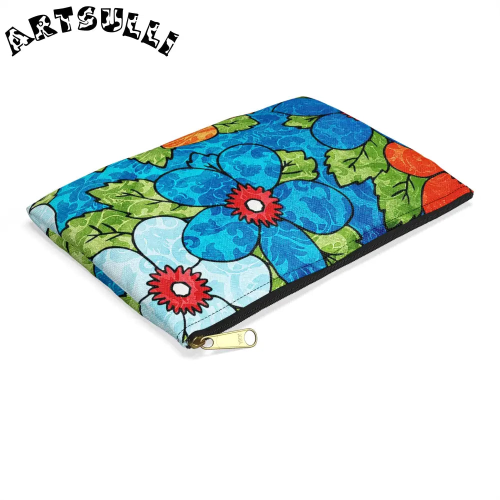 JAKKOUTTHEBXX Colorful Floral Polyester Flat Pouches 2025