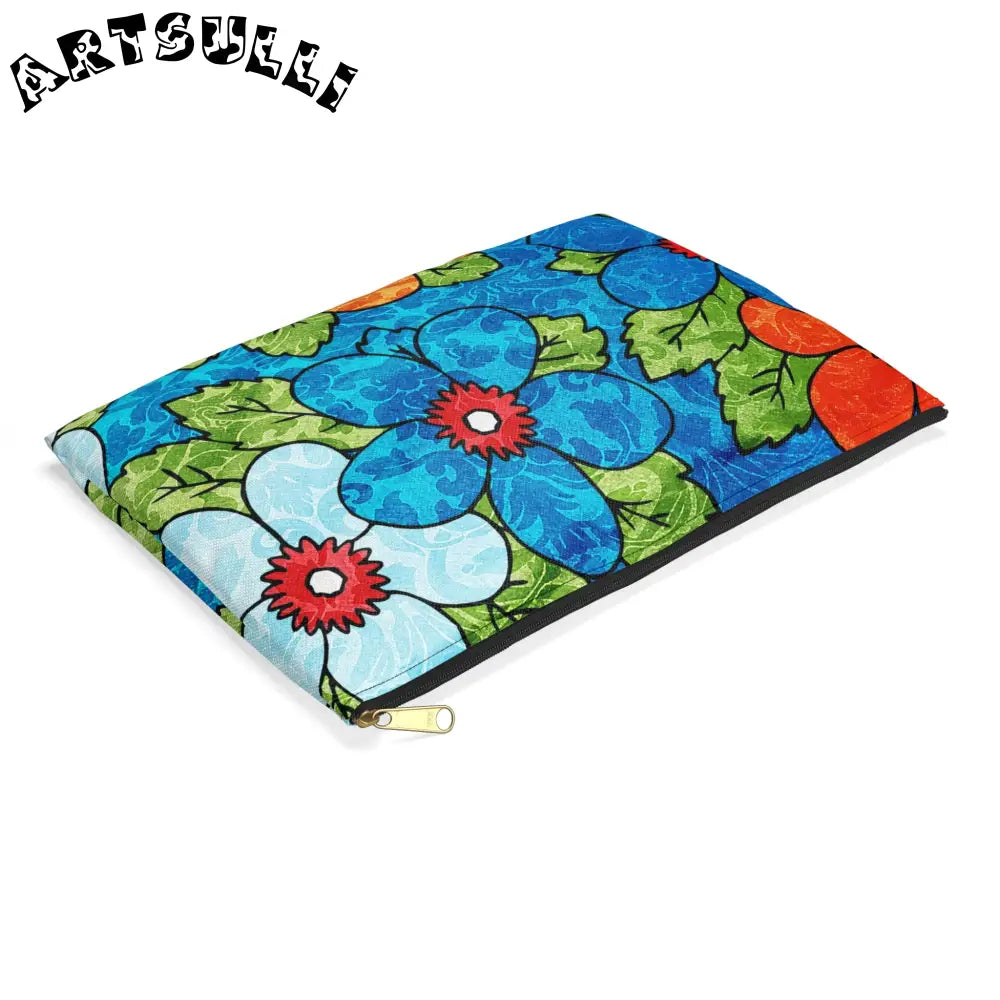 JAKKOUTTHEBXX Colorful Floral Polyester Flat Pouches 2025