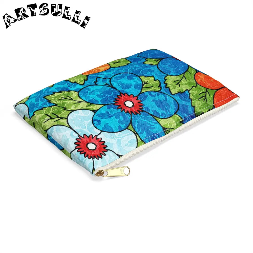 JAKKOUTTHEBXX Colorful Floral Polyester Flat Pouches 2025