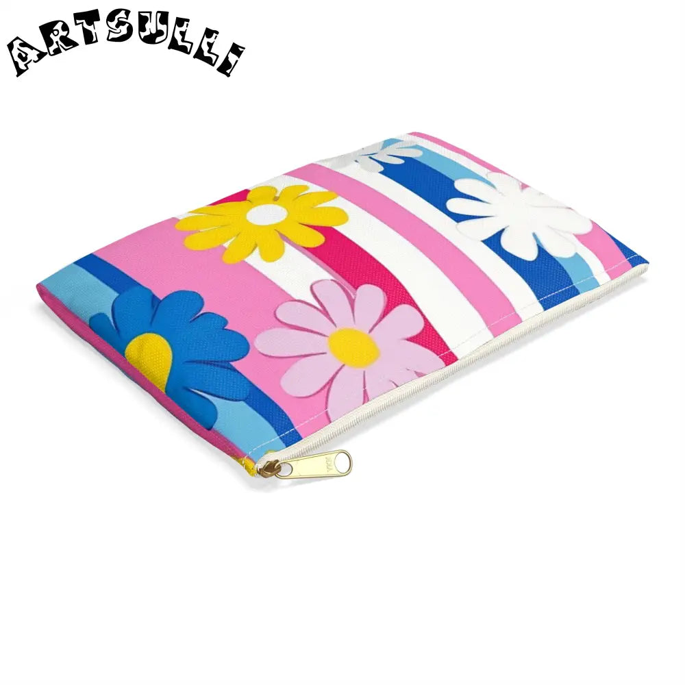 Colorful Floral Pouches Excellent Pencil Cases, Artsulli - Art is Long, Life is Short, Bags, , , , , , , 