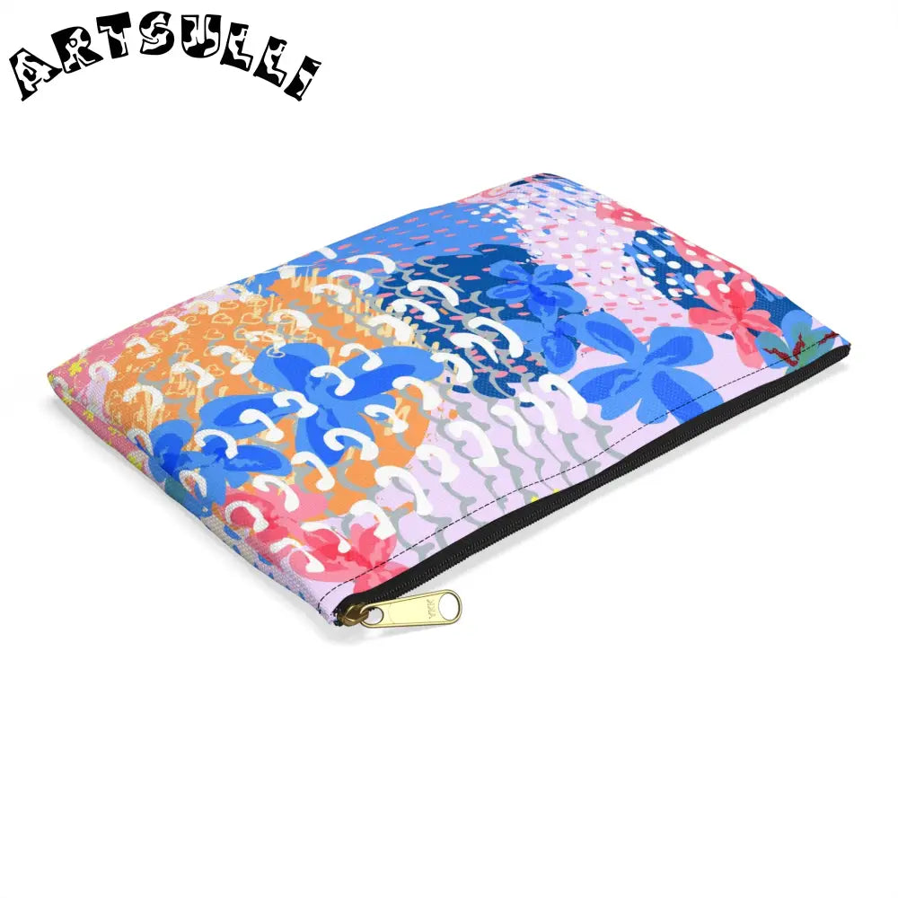 JAKKOUTTHEBXX Colorful Flowers x Doodles Flat Pouch 2025