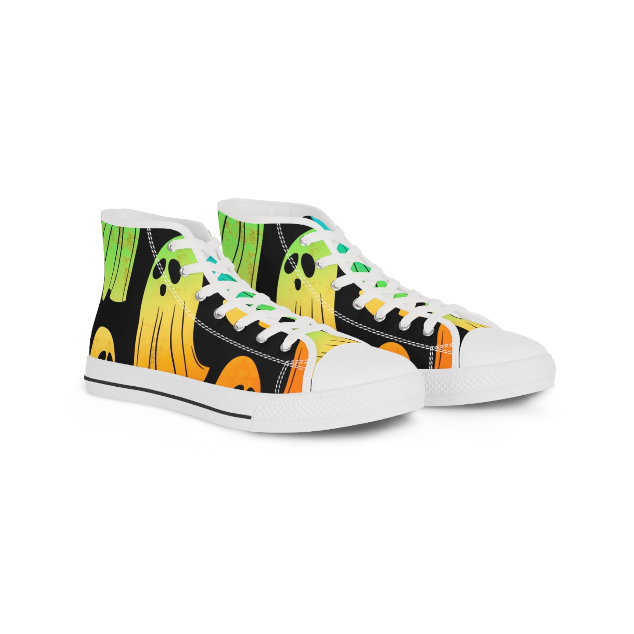 Printify Colorful Ghost High Top Sneakers 2025